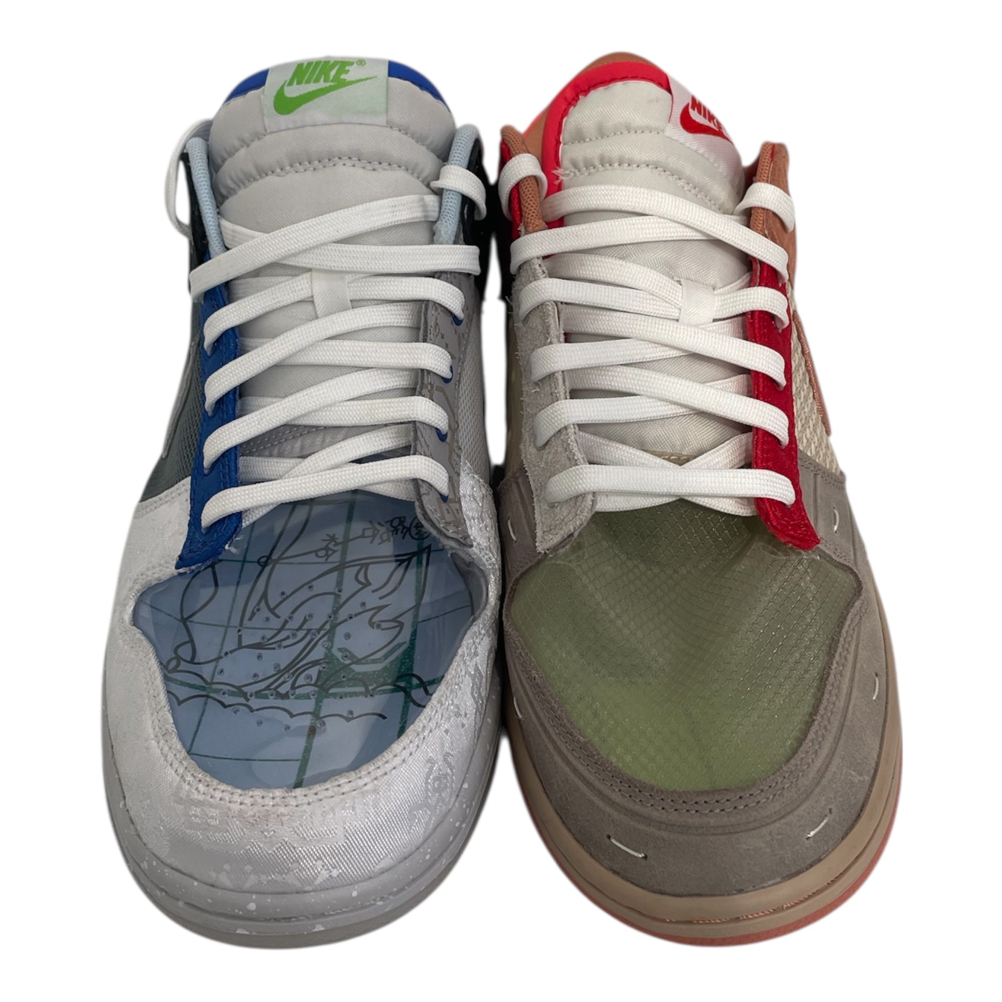 NIKE/Low-Sneakers/US 13/All Over Print/RED/nike dunk low sp view 3