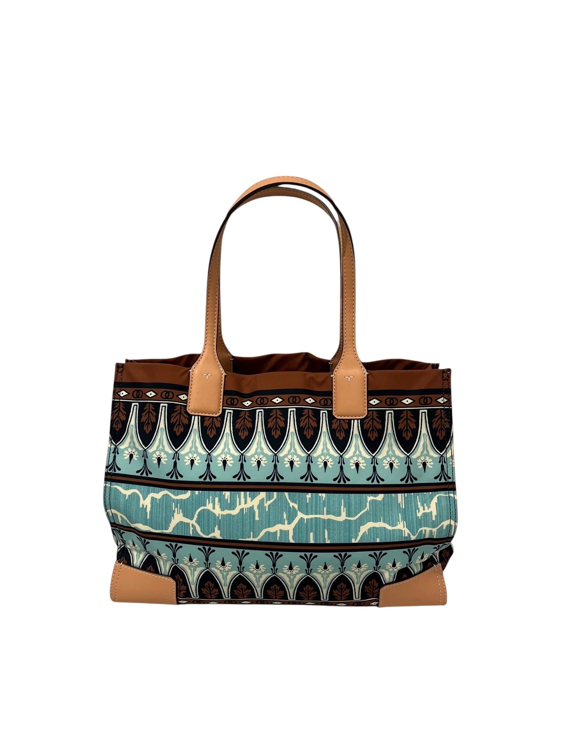 TORY BURCH/Tote Bag/Graphic/Polyester/BLU/ view 2