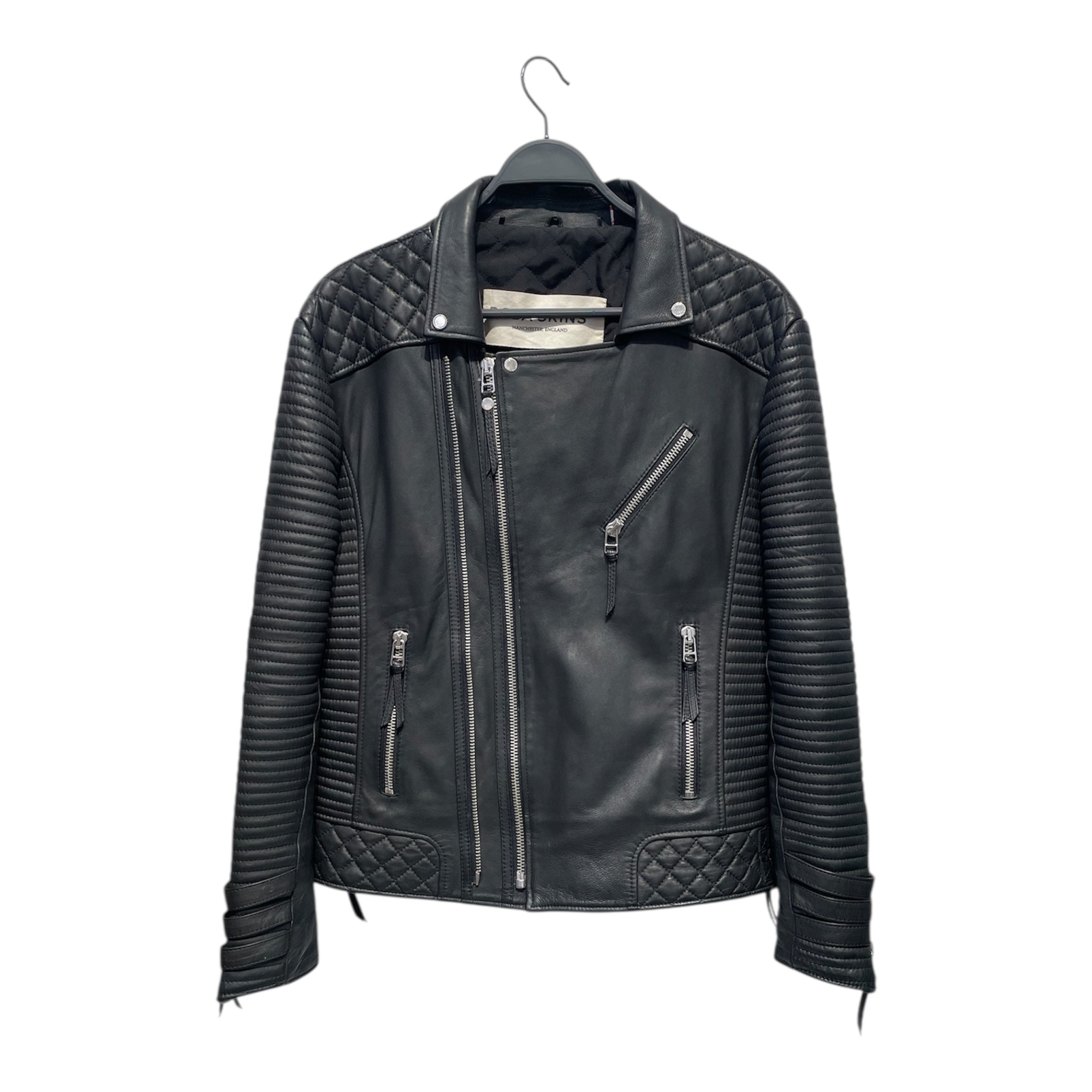 Boda Skins/Leather Jkt/L/Leather/BLK/Sheep Skin view 1