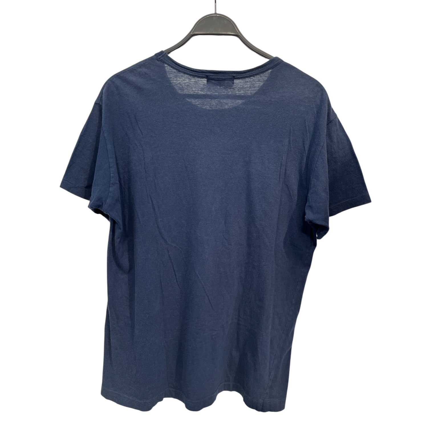 yohji yamamoto POUR HOMME/T-Shirt/3/Cotton/NVY/YOHJI PURE HOMME NAVY BLANK view 2