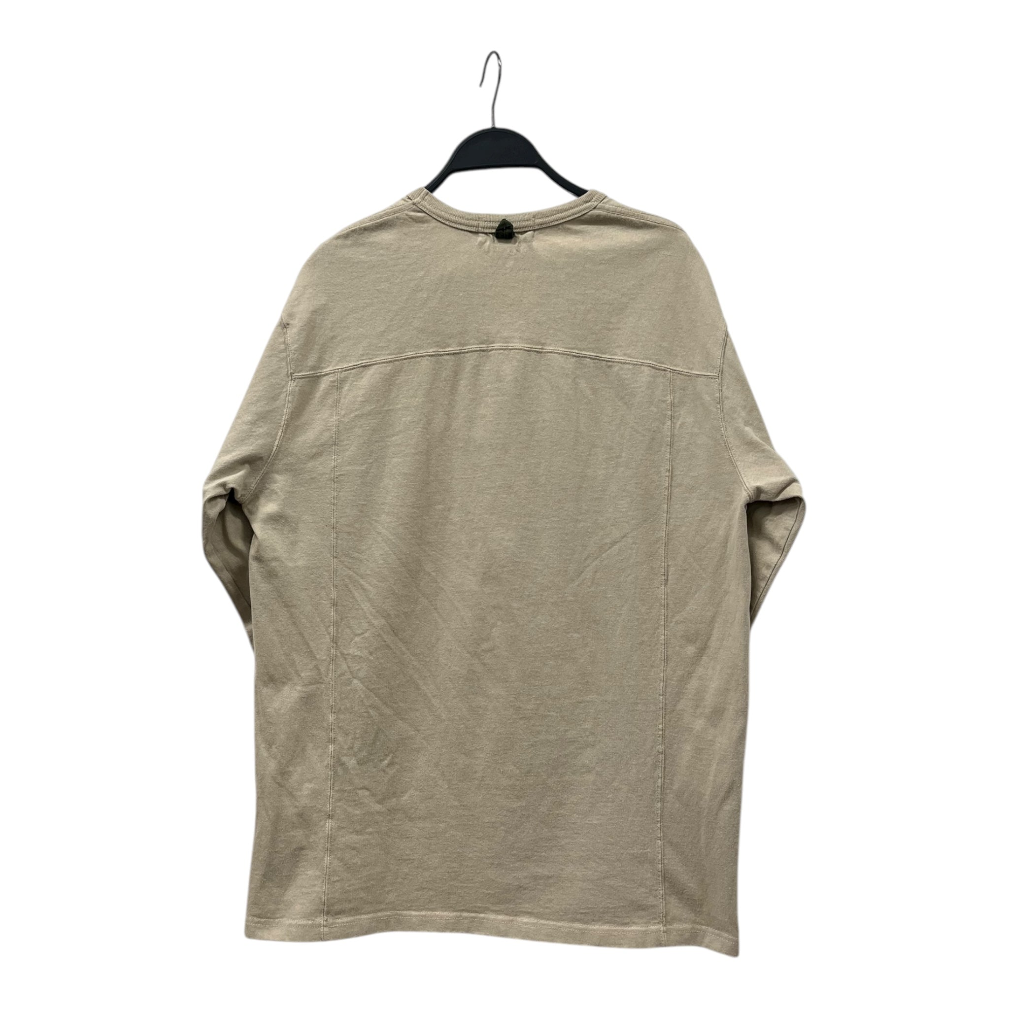 A BATHING APE/LS T-Shirt/L/Cotton/CRM/GREEN POCKET view 2
