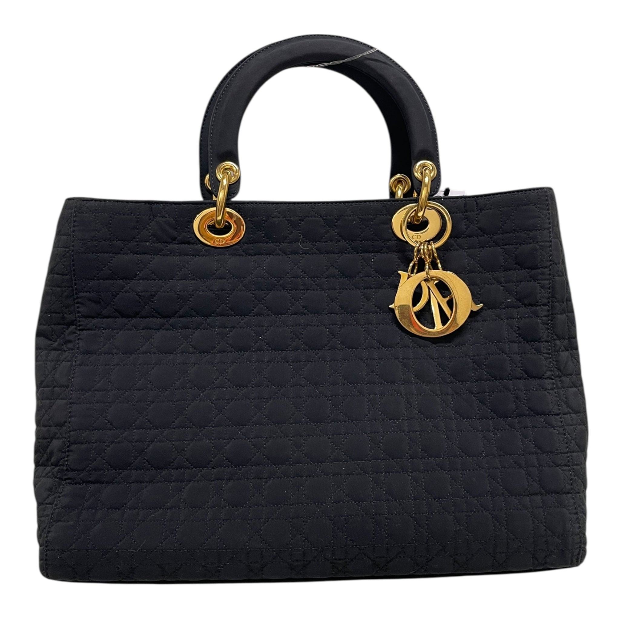 Christian Dior/Hand Bag/Nylon/BLK/7W7TKRC view 1