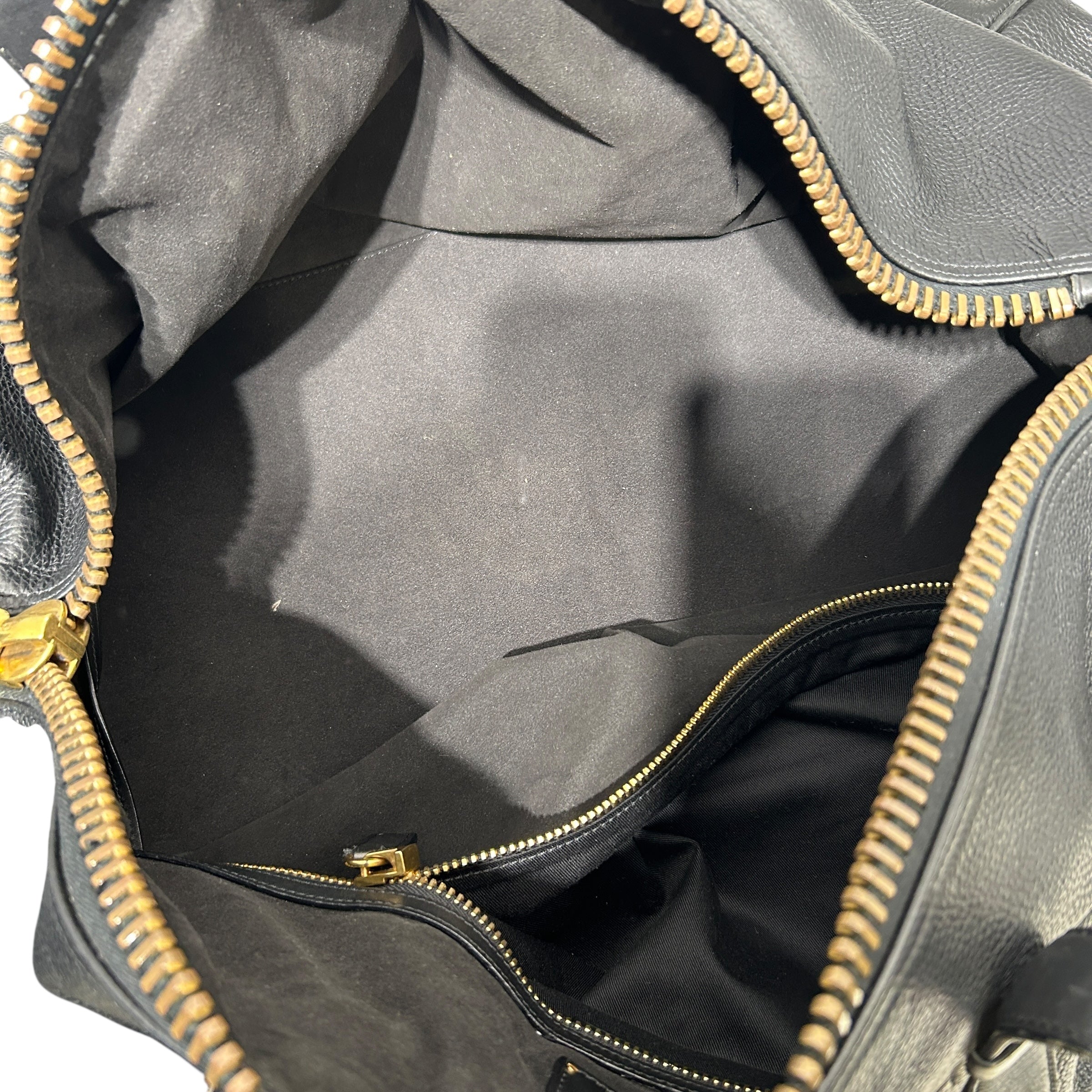 TOM FORD/Luggage/Leather/BLK/JUMBO ZIPPER/ DUFFLE view 4