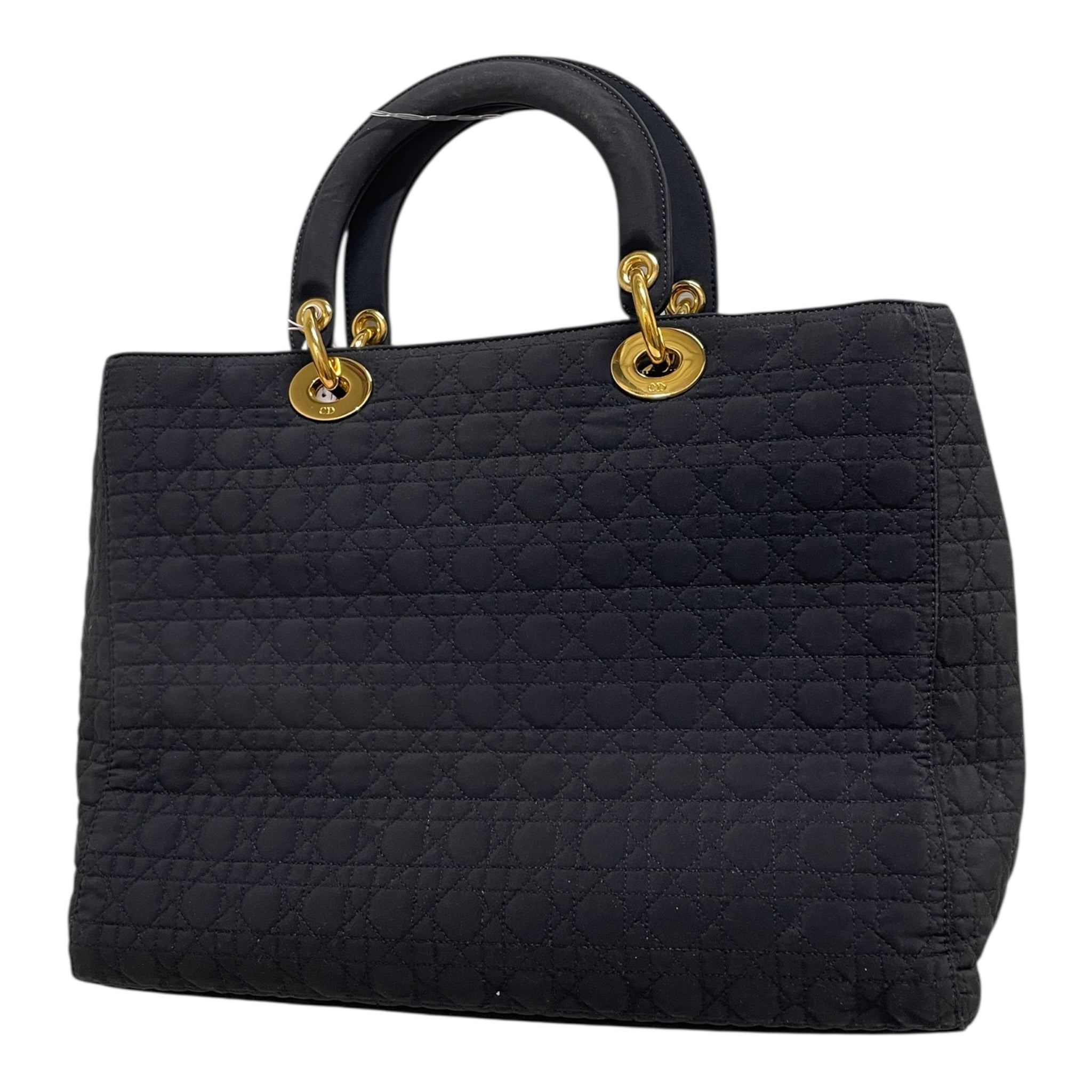 Christian Dior/Hand Bag/Nylon/BLK/7W7TKRC view 2