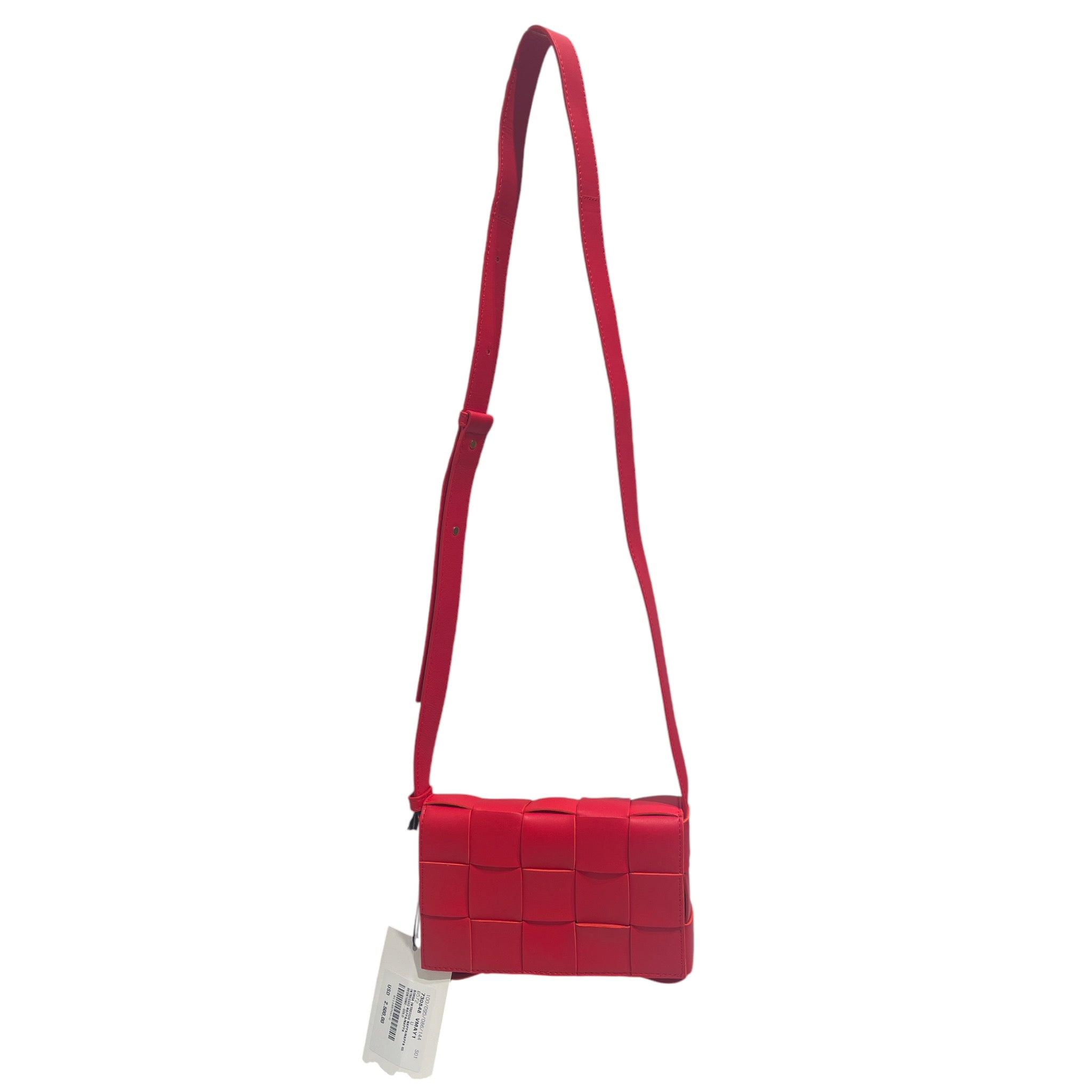BOTTEGA VENETA/Bag/Leather/RED/cassette shoulder bag view 1