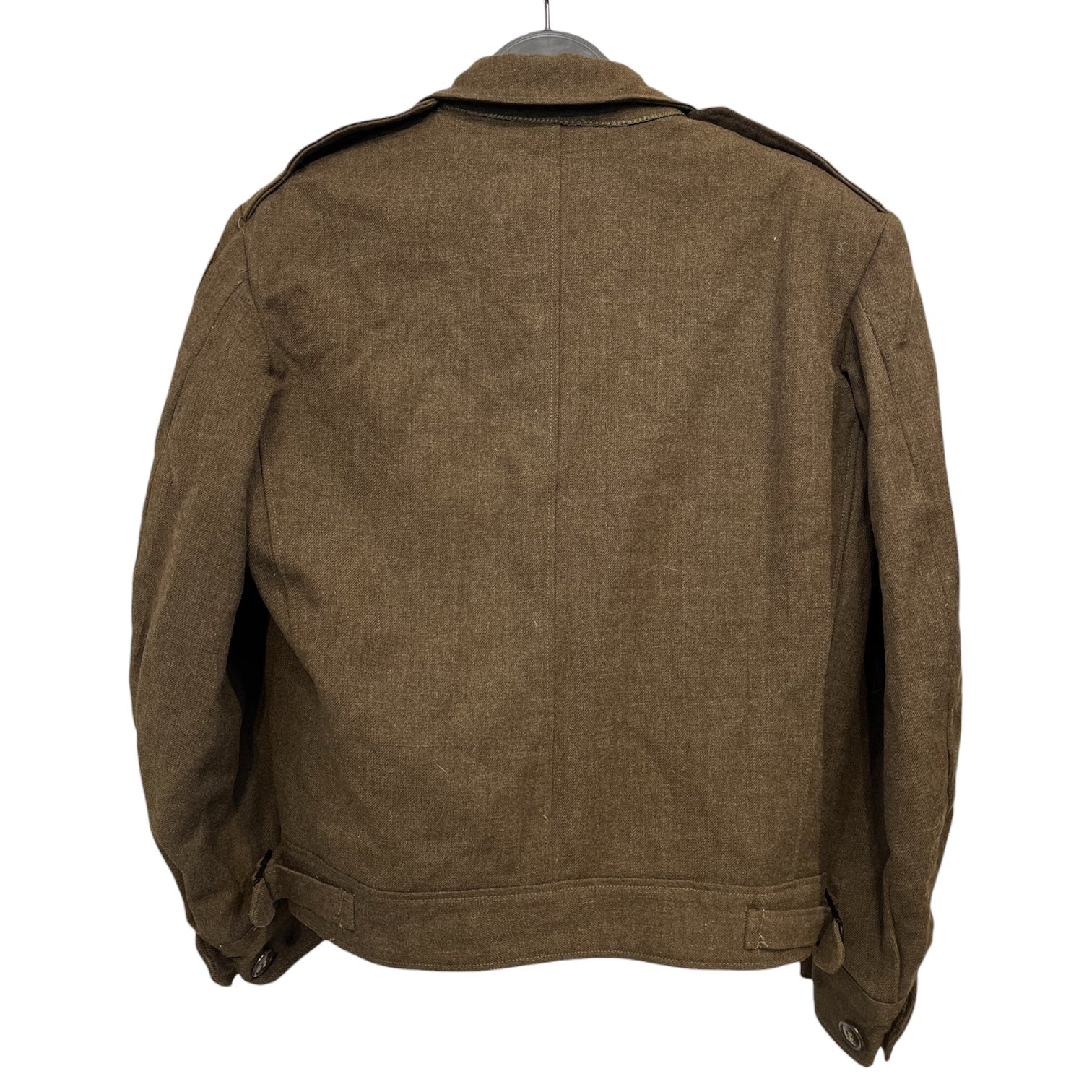 MILITARY/Military Jkt/34/Cotton/GRN/34r WW2 ike jacket side patch view 2