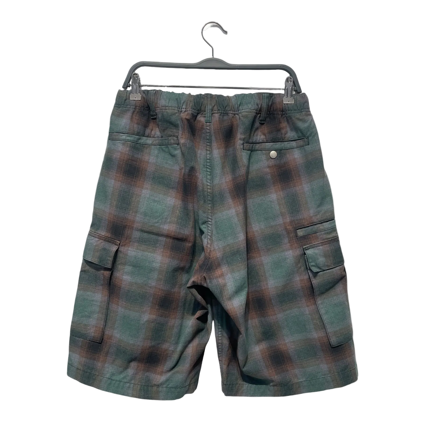 Supreme/Shorts/M/Cotton/GRN/Hombre Check/CARGO SHORTS view 2