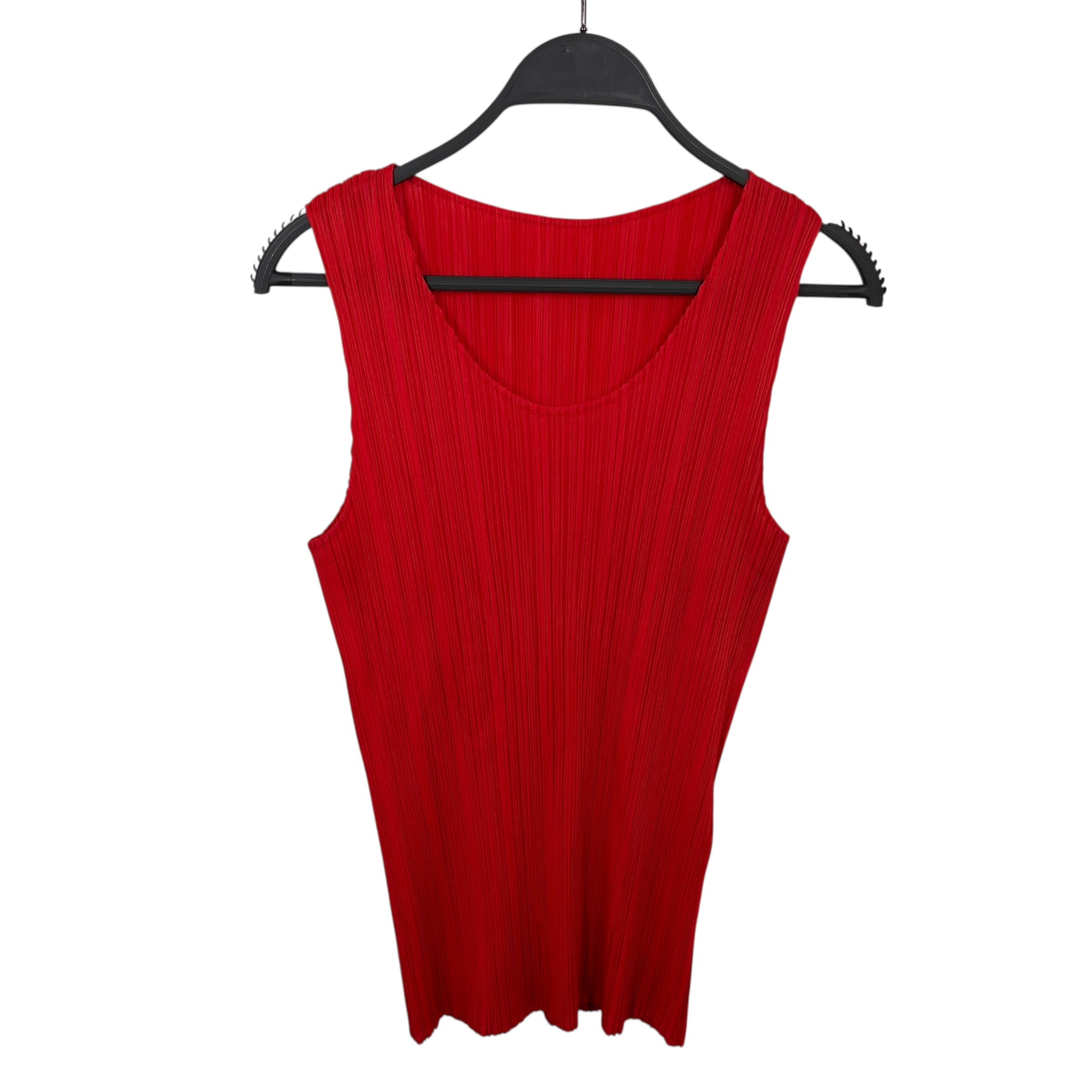 PLEATS PLEASE ISSEY MIYAKE/SL Blouse/4/Polyester/RED/ view 1