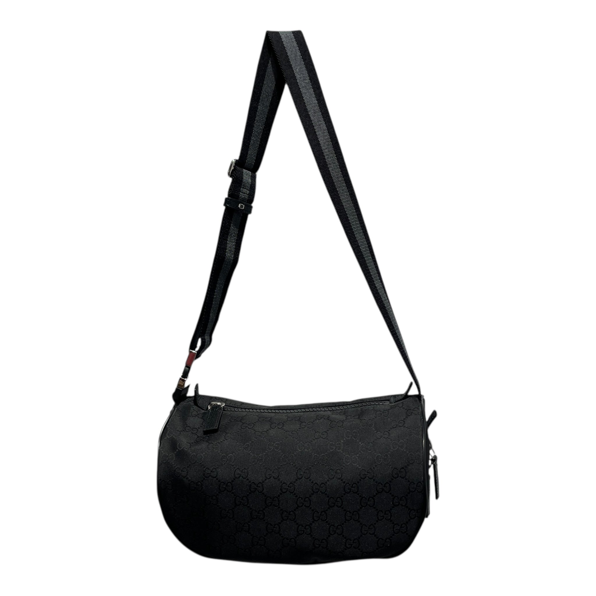 GUCCI/Fanny Pack/BLK/GUCCI CANVAS NYLON BELT BAG view 2