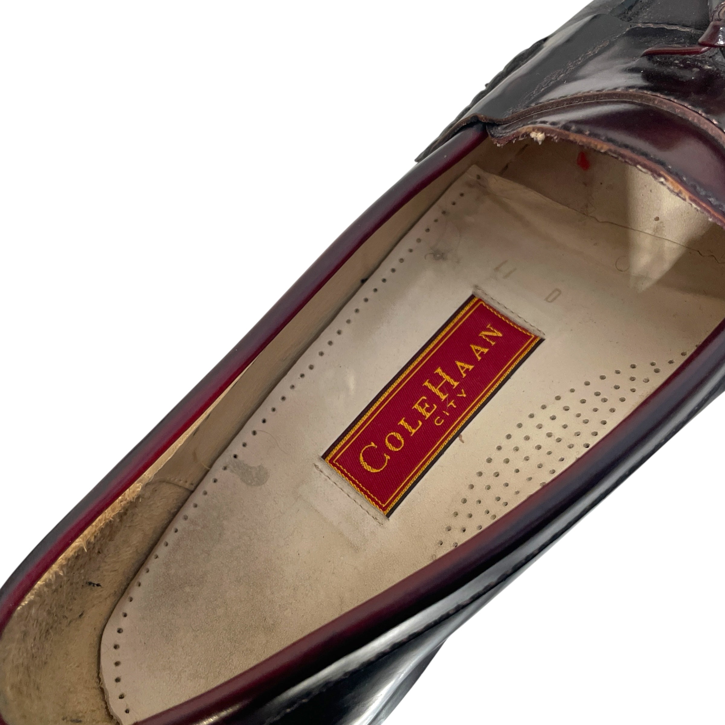 COLE HAAN/Loafers/US 11/Leather/BRD/Tassel/Burgundy Leather Pinch Tassel view 5
