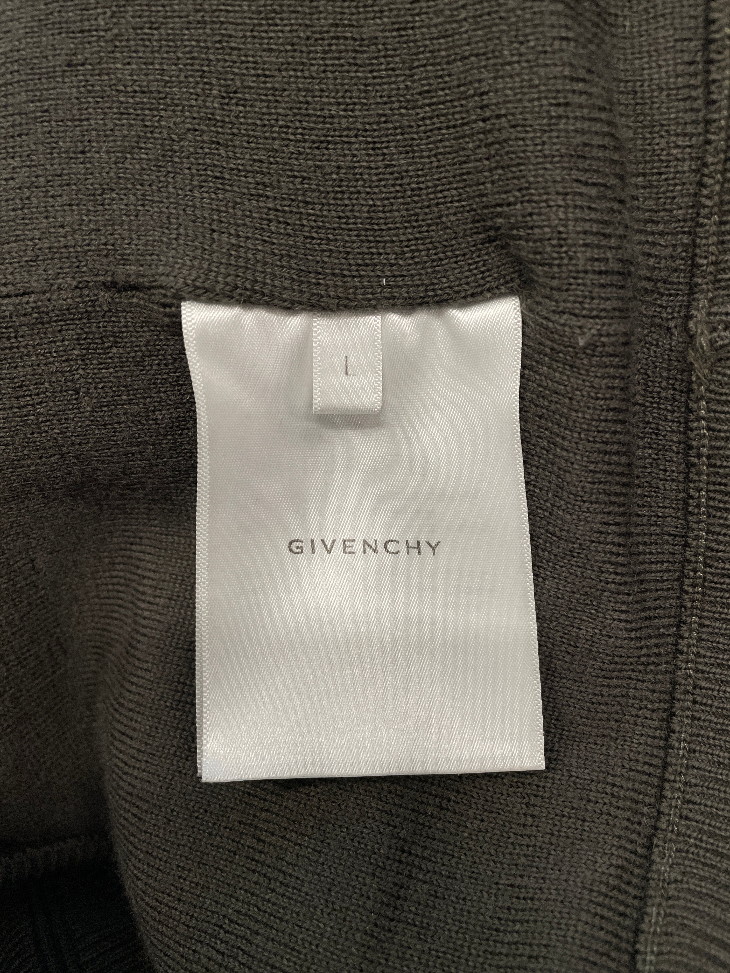 GIVENCHY/Jacket/L/Wool/GRN/CONVERTIBLE JACKET view 6