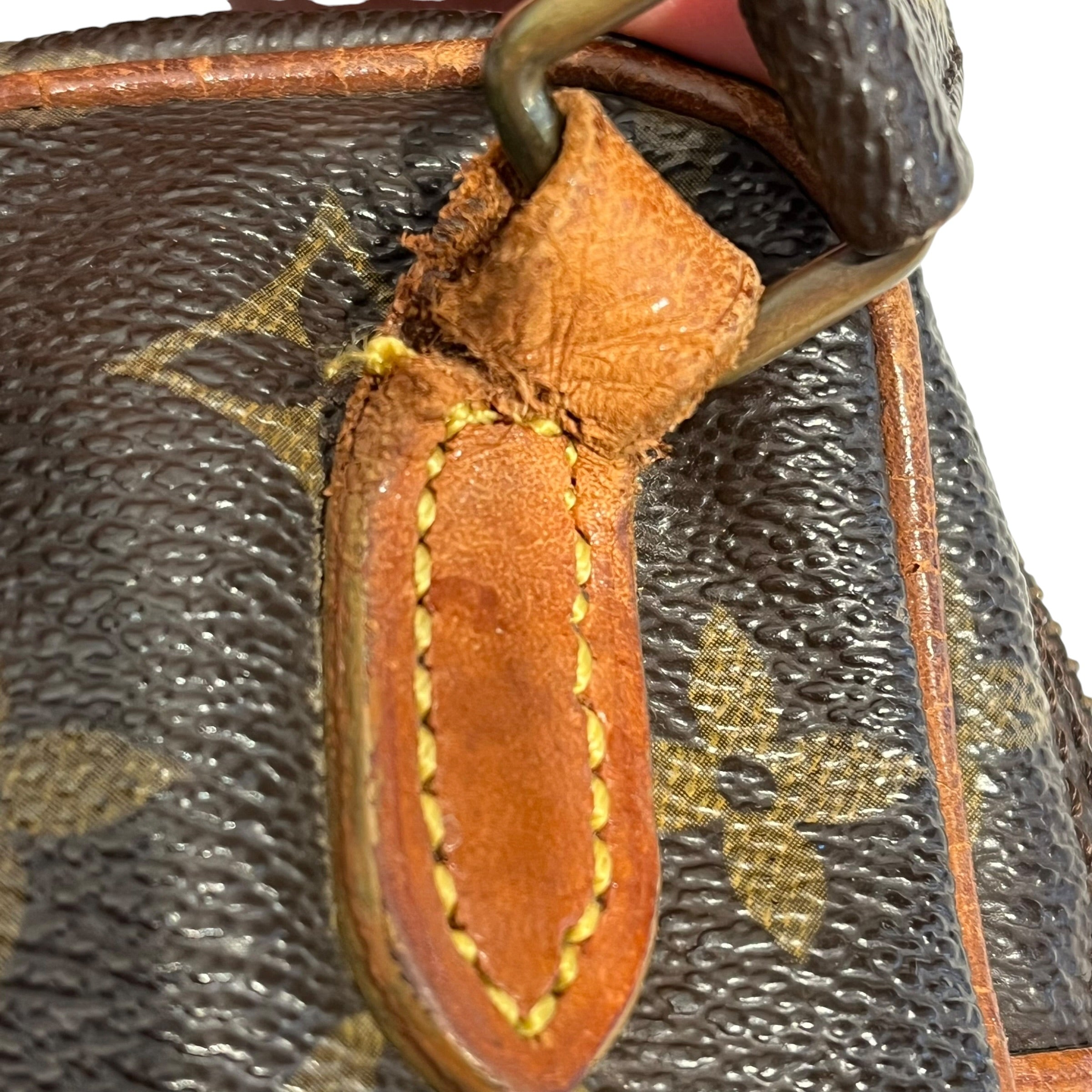 LOUIS VUITTON/Clutch Bag/Monogram/Leather/BRW/pochette view 4