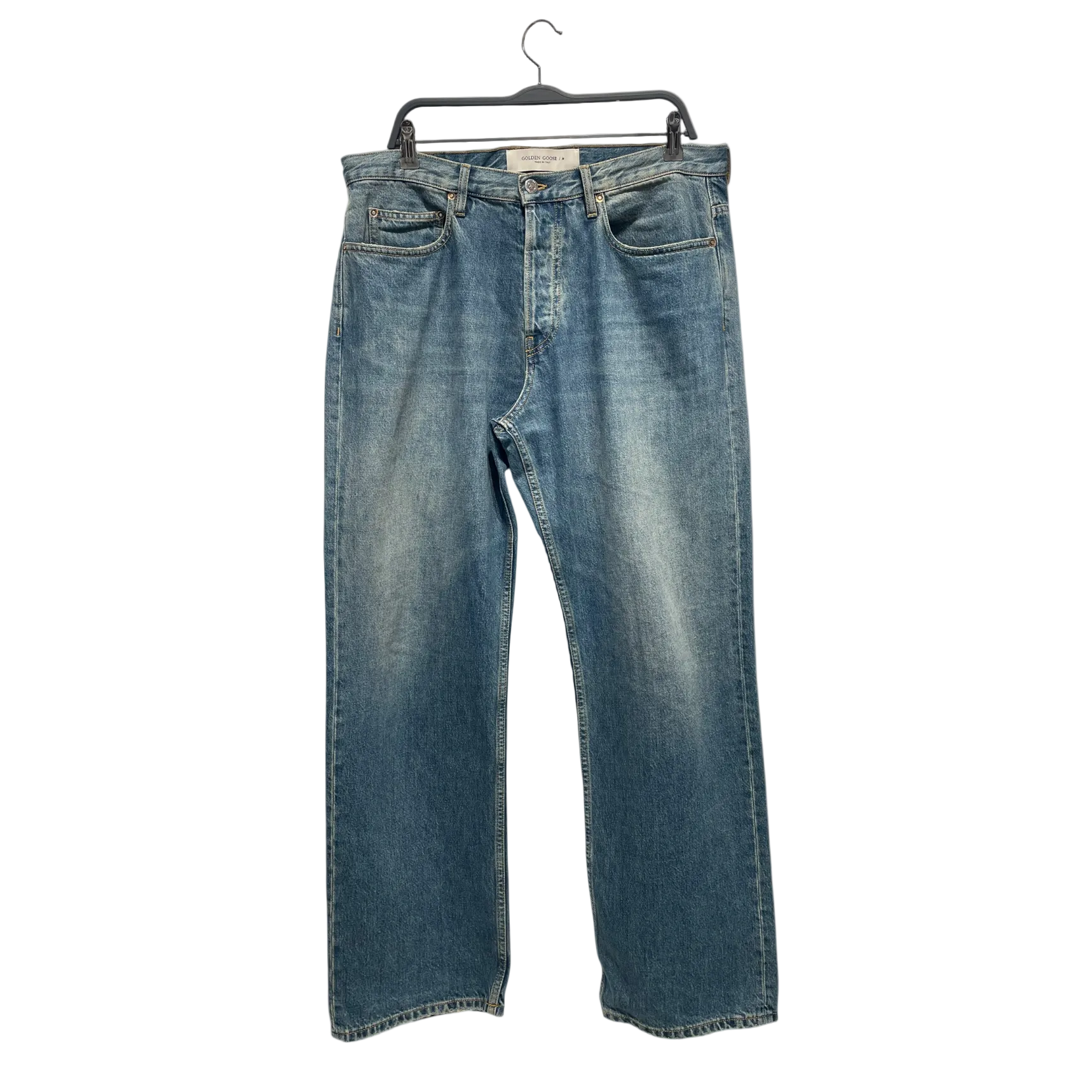 GOLDEN GOOSE/Pants/Denim/BLU/HALF STSAR METAL PIN ON BACK view 1