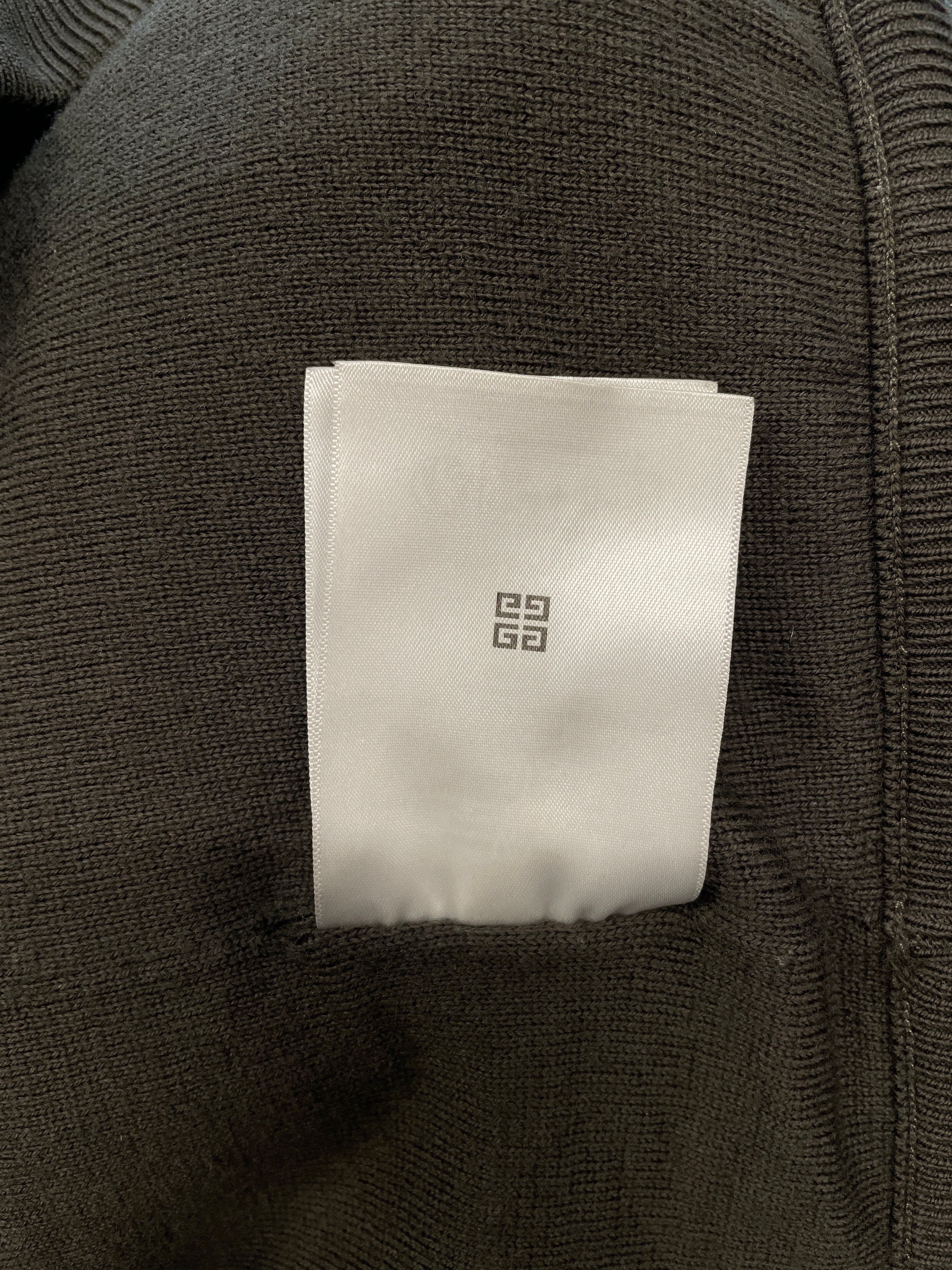 GIVENCHY/Jacket/L/Wool/GRN/CONVERTIBLE JACKET view 8