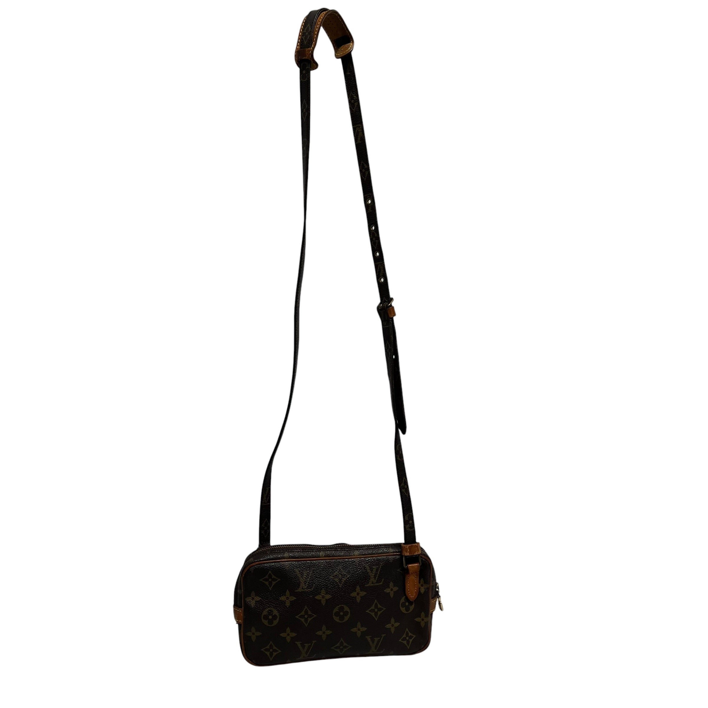 LOUIS VUITTON/Clutch Bag/Monogram/Leather/BRW/pochette view 2