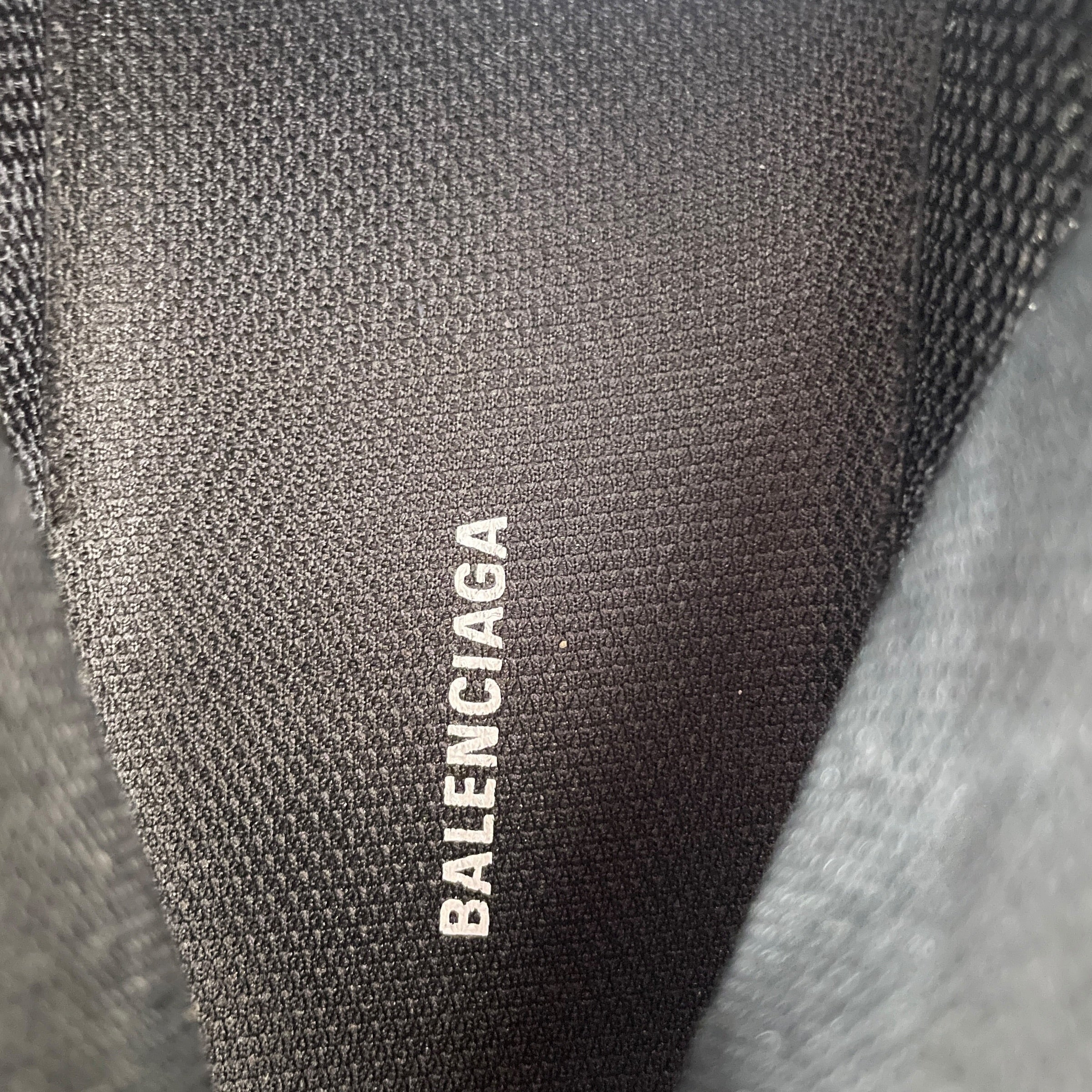 BALENCIAGA/Low-Sneakers/US 13/Nylon/BLK/Triple S "Triple Black" view 4