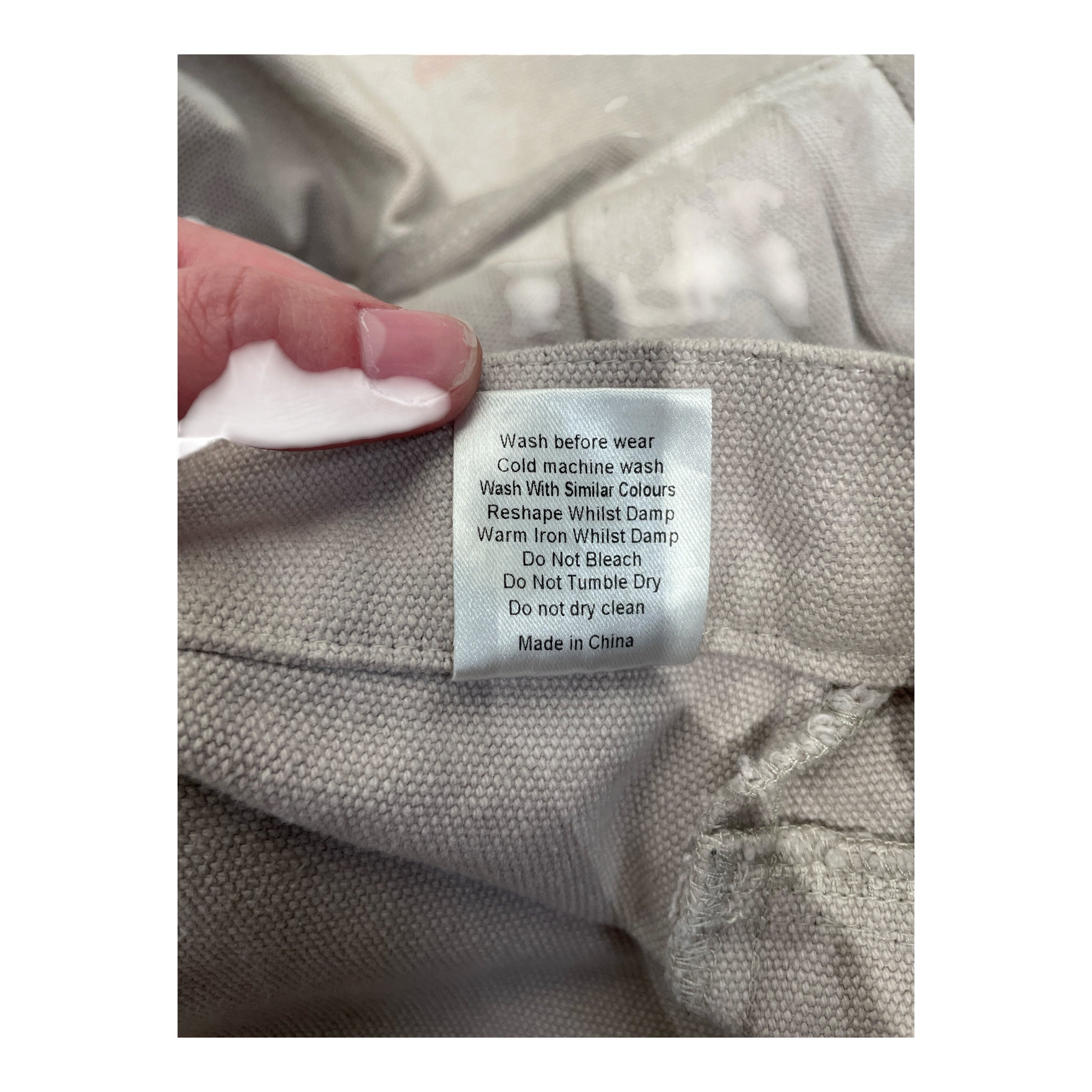 74 IS WAR/Cargo Pants/32/Denim/CRM/ view 4