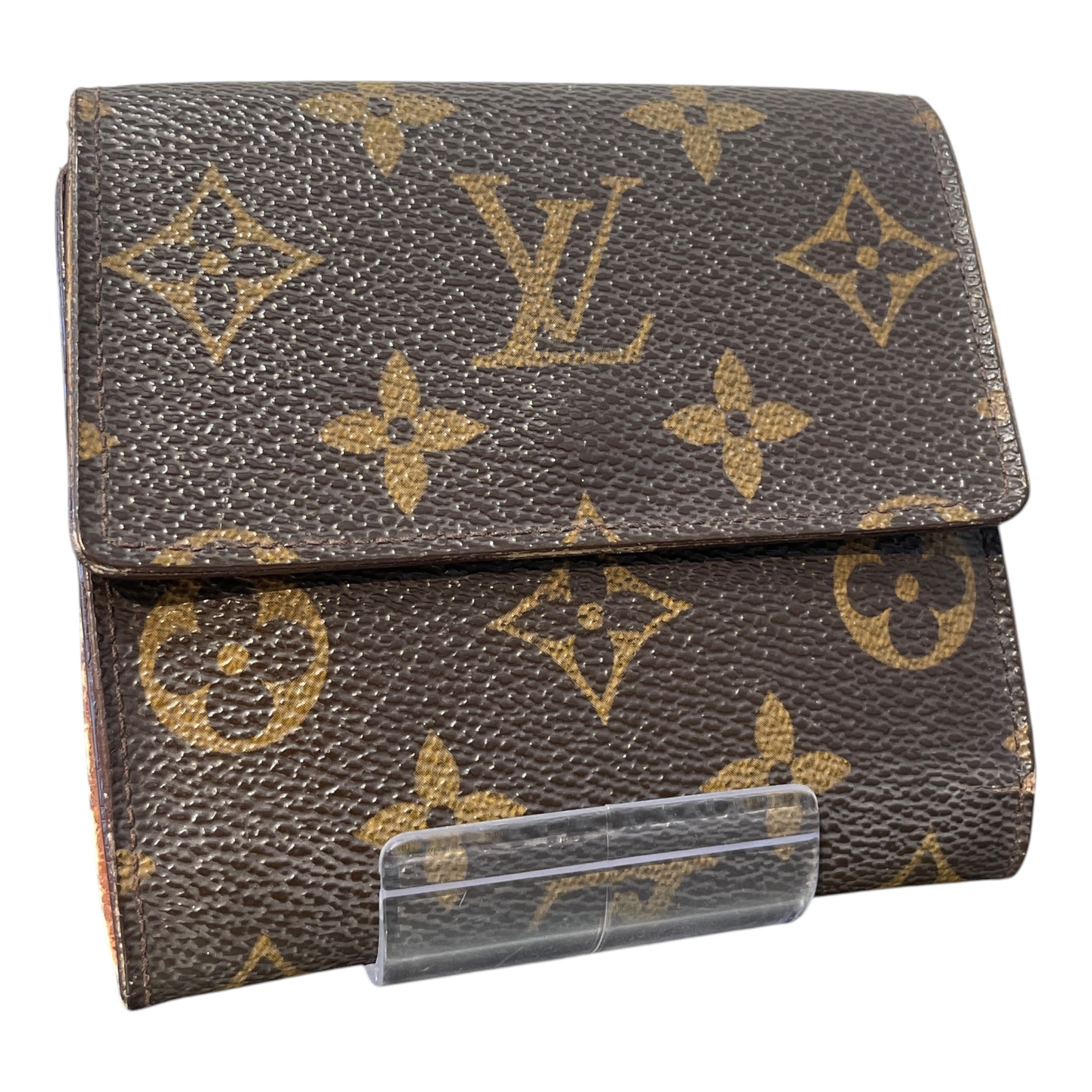 LOUIS VUITTON/Wallet/Monogram/Leather/BRW/L's/Monogram Elise Wallet view 3