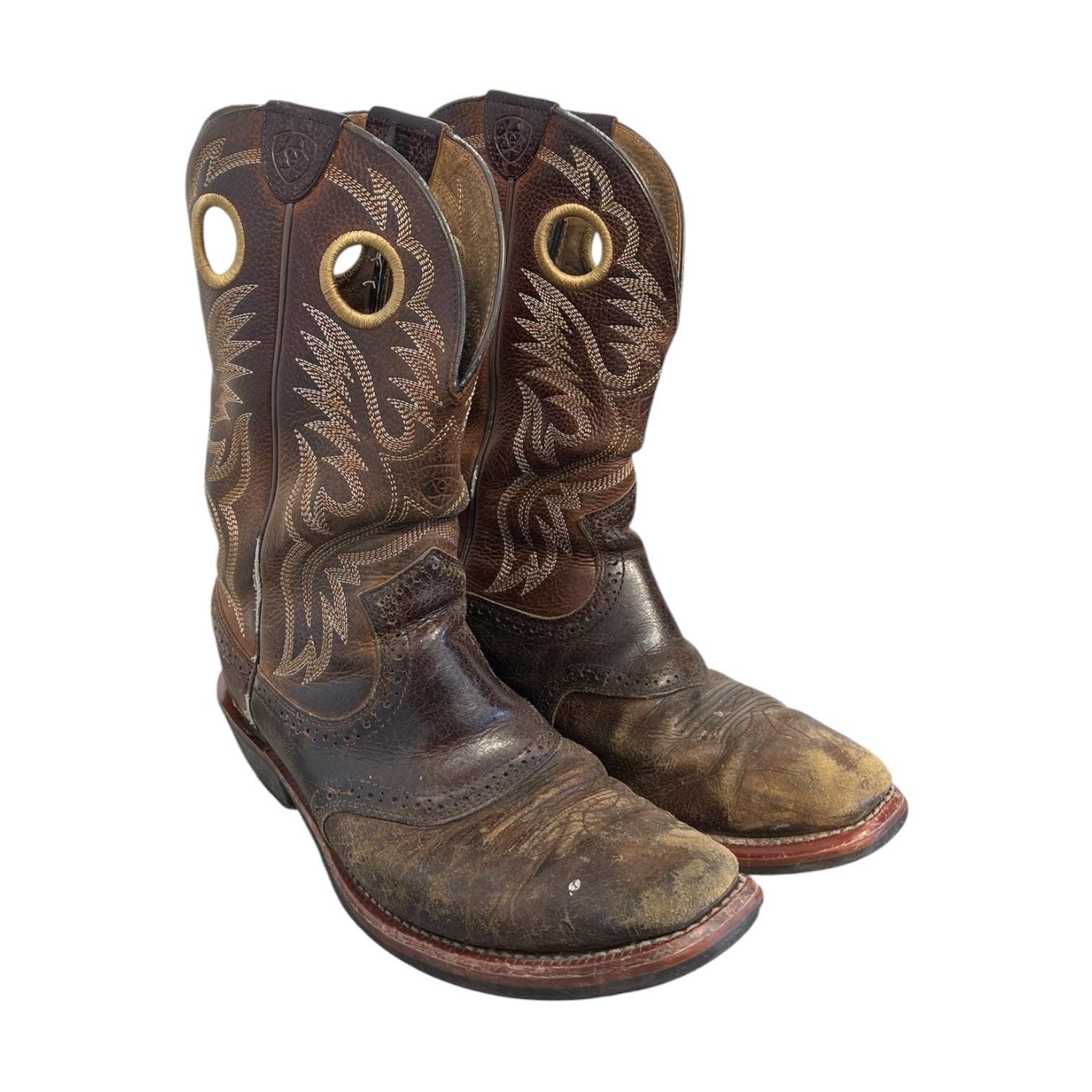 ARIAT/Cowboy Boots/US 9.5/Leather/BRW/style 10002227 view 1