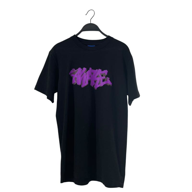 Awake NY/T-Shirt/S/Cotton/BLK/LOGO