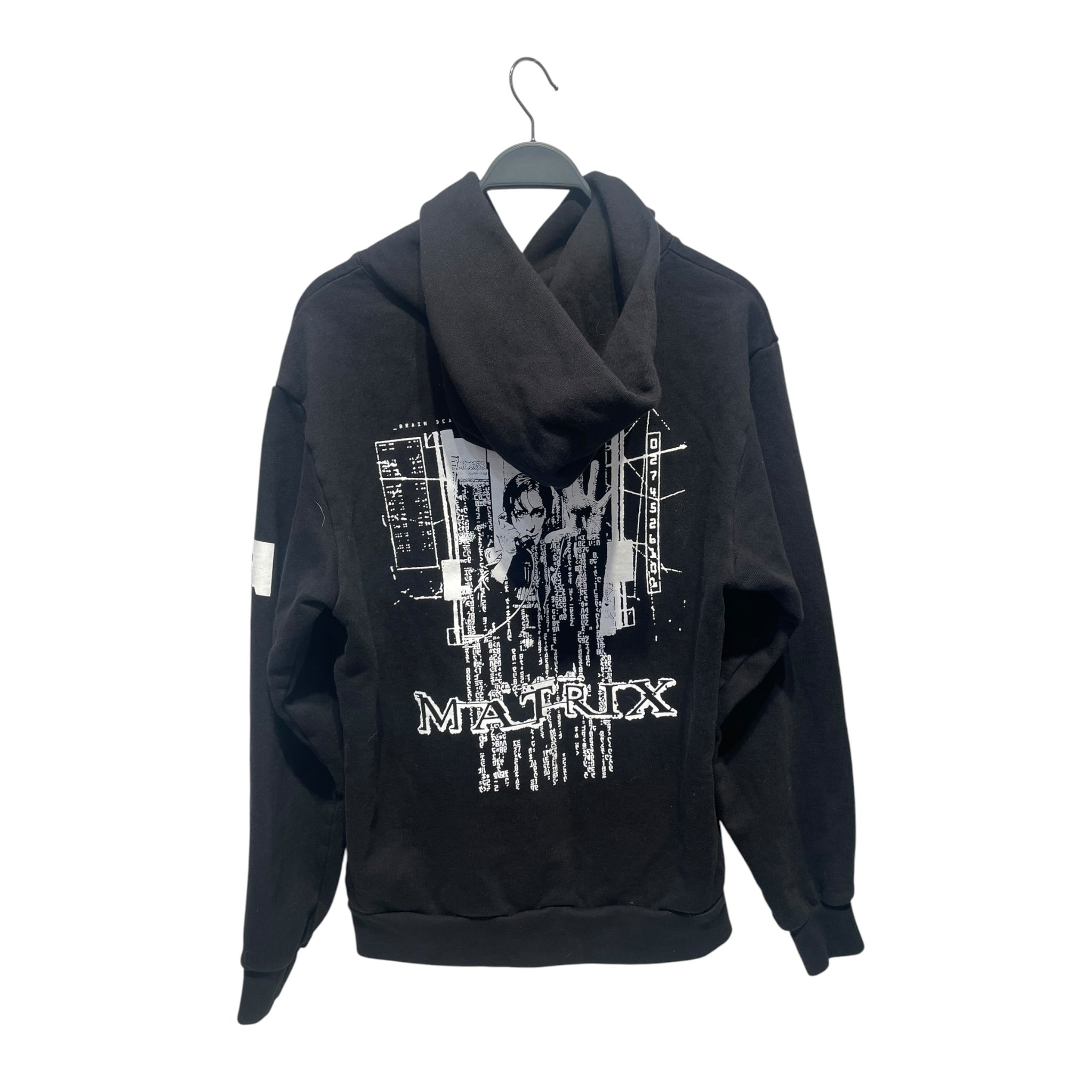 Brain Dead/Hoodie/M/Graphic/Cotton/BLK/ view 2