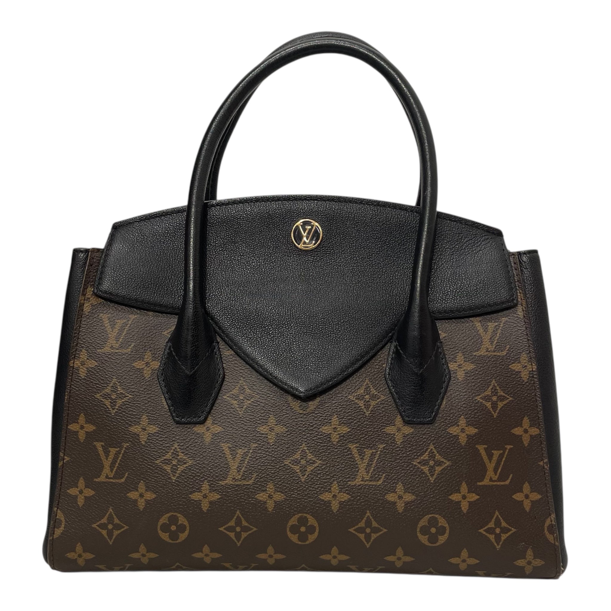 LOUIS VUITTON/Hand Bag/Monogram/Leather/BRW/FLORINE SHOULDER BAG view 1