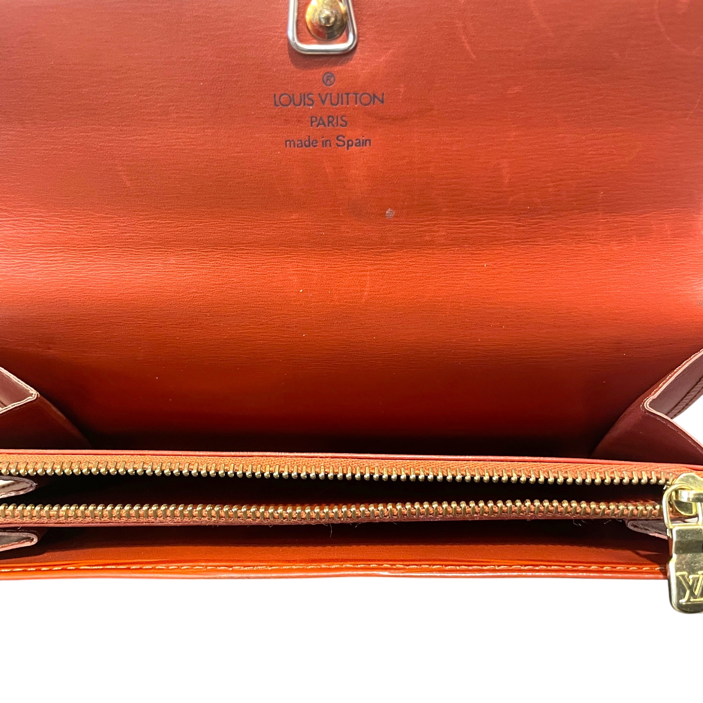 LOUIS VUITTON/Long Wallet/Leather/BRW/L's/Epi Porte Tresor Wallet view 3