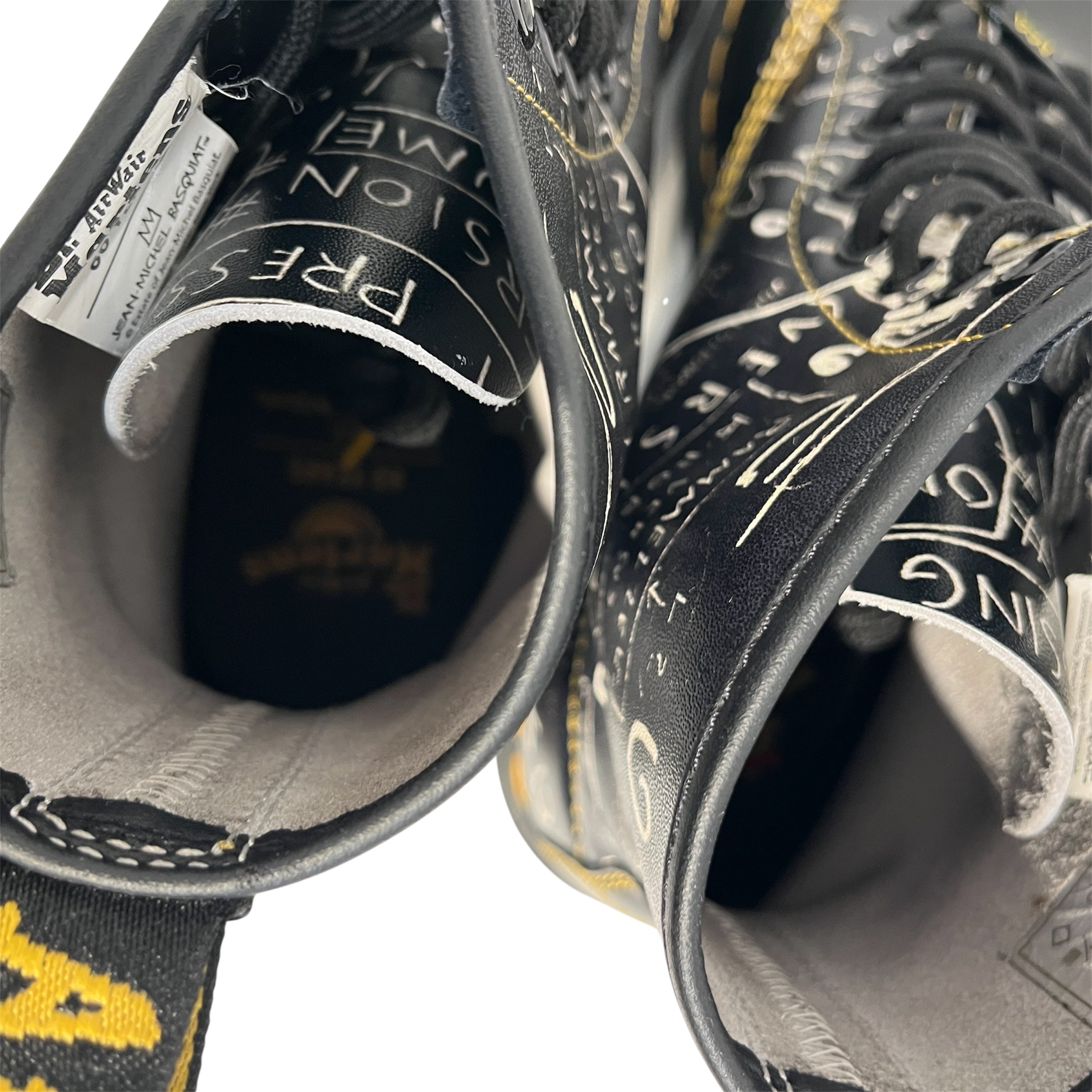 Dr.Martens/Boots/US 11/Faux Leather/BLK/BASQUIAT view 3