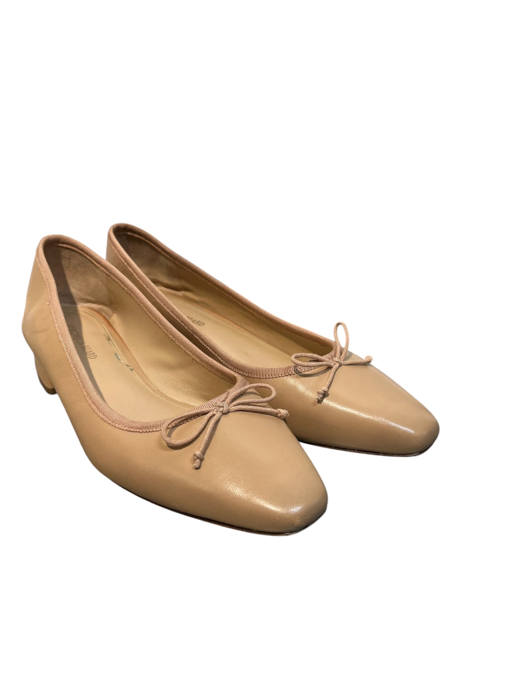 VERONICA BEARD/Heels/US 8/Leather/BEG/BALLET FLAT HEEL view 1