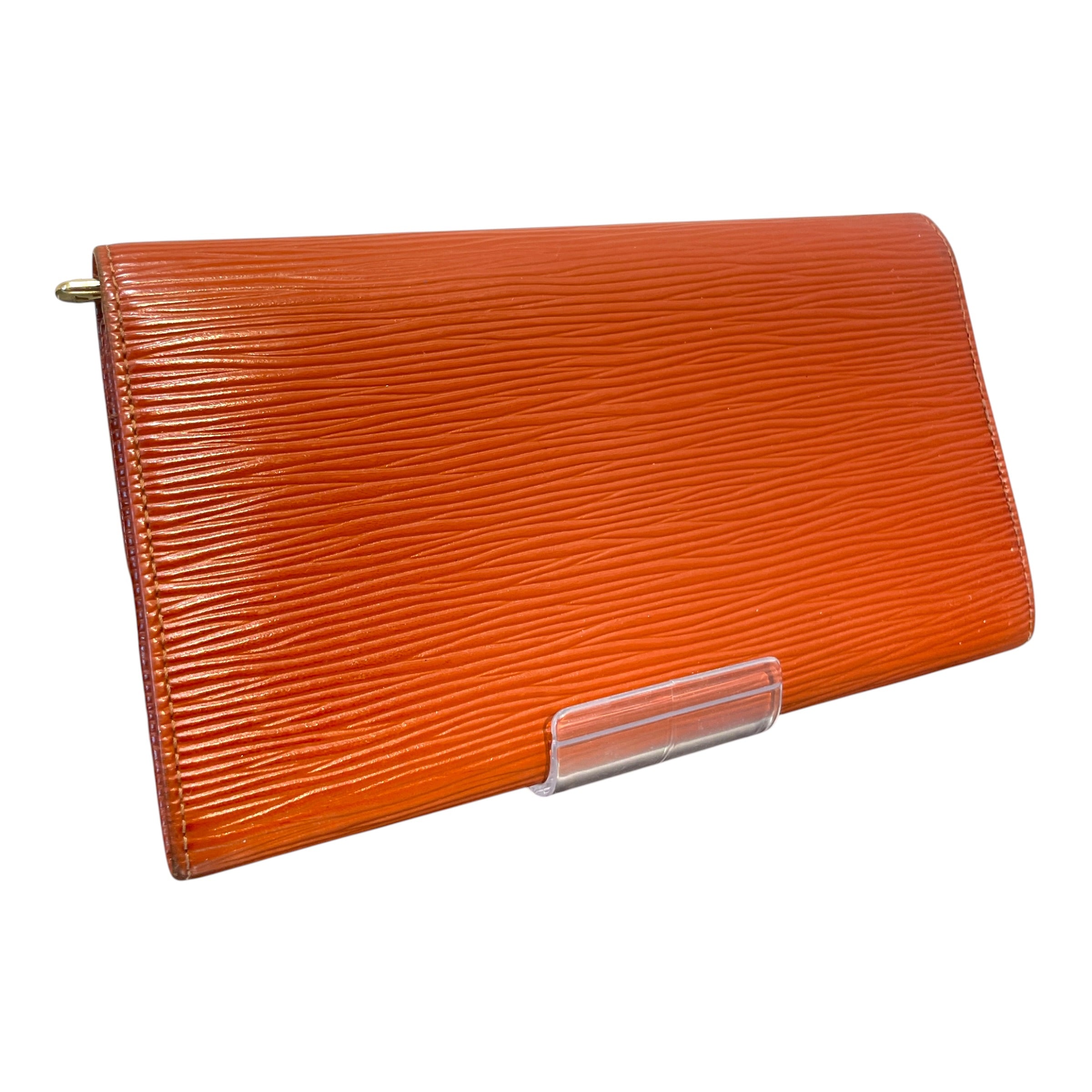 LOUIS VUITTON/Long Wallet/Leather/BRW/L's/Epi Porte Tresor Wallet view 2