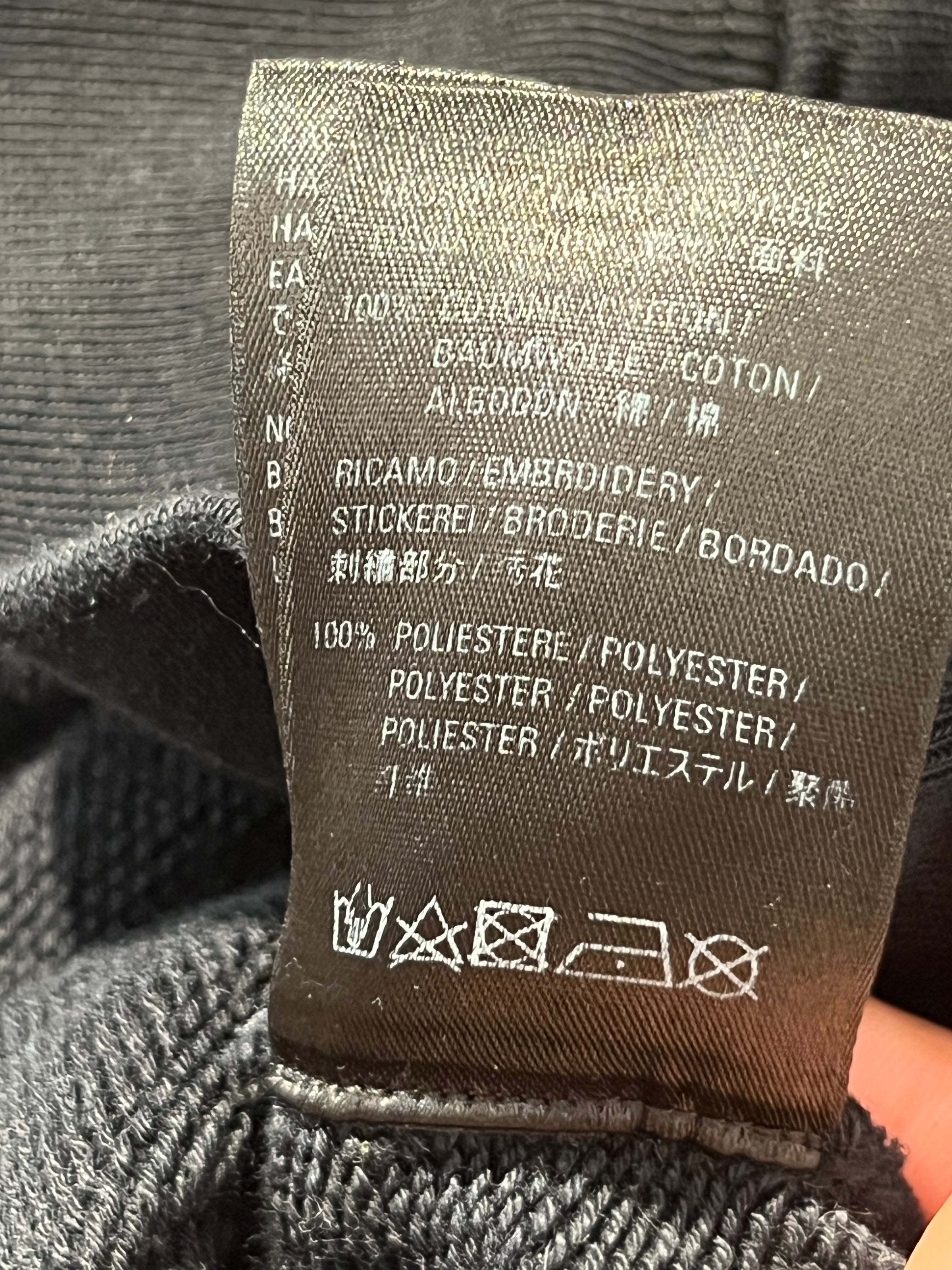 BALENCIAGA/Hoodie/M/Cotton/BLK/RAINBOW LOGO ON FRONT view 4
