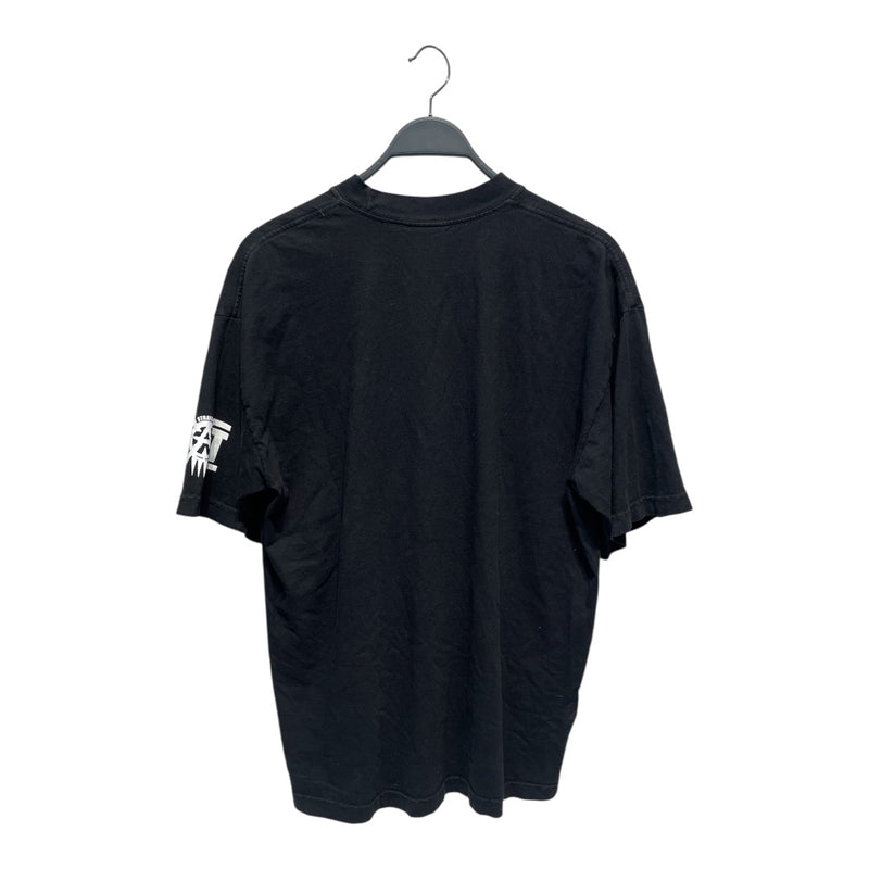 STRAY RATS/BOUNTY HUNTER/T-Shirt/M/Cotton/BLK/Graphic/thug rat with knife