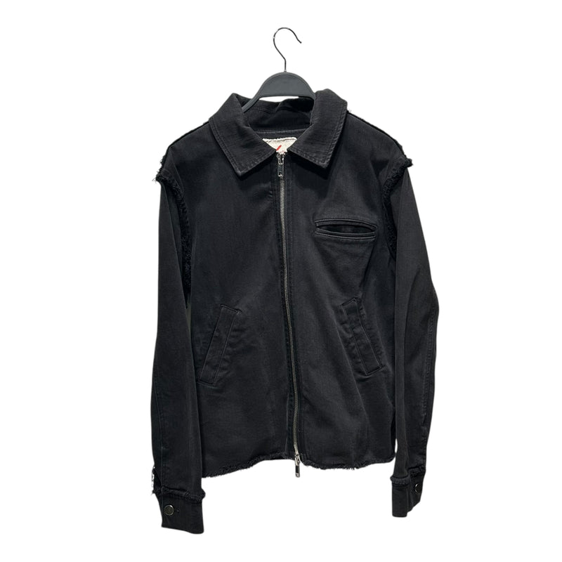BOND VAULT/Denim Jkt/S/Cotton/BLK/