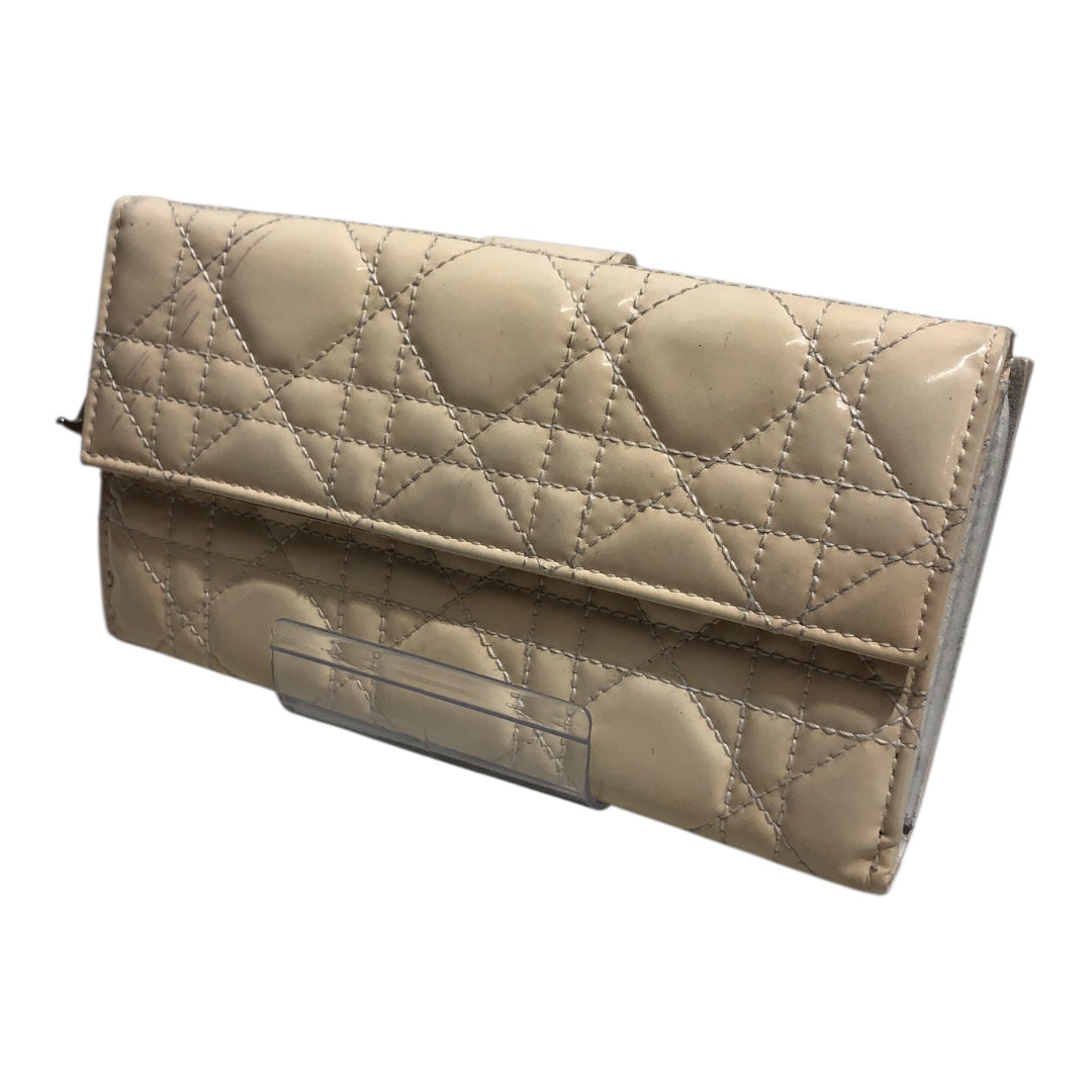 Christian Dior/Trifold Wallet/Plaid/CRM/ view 1
