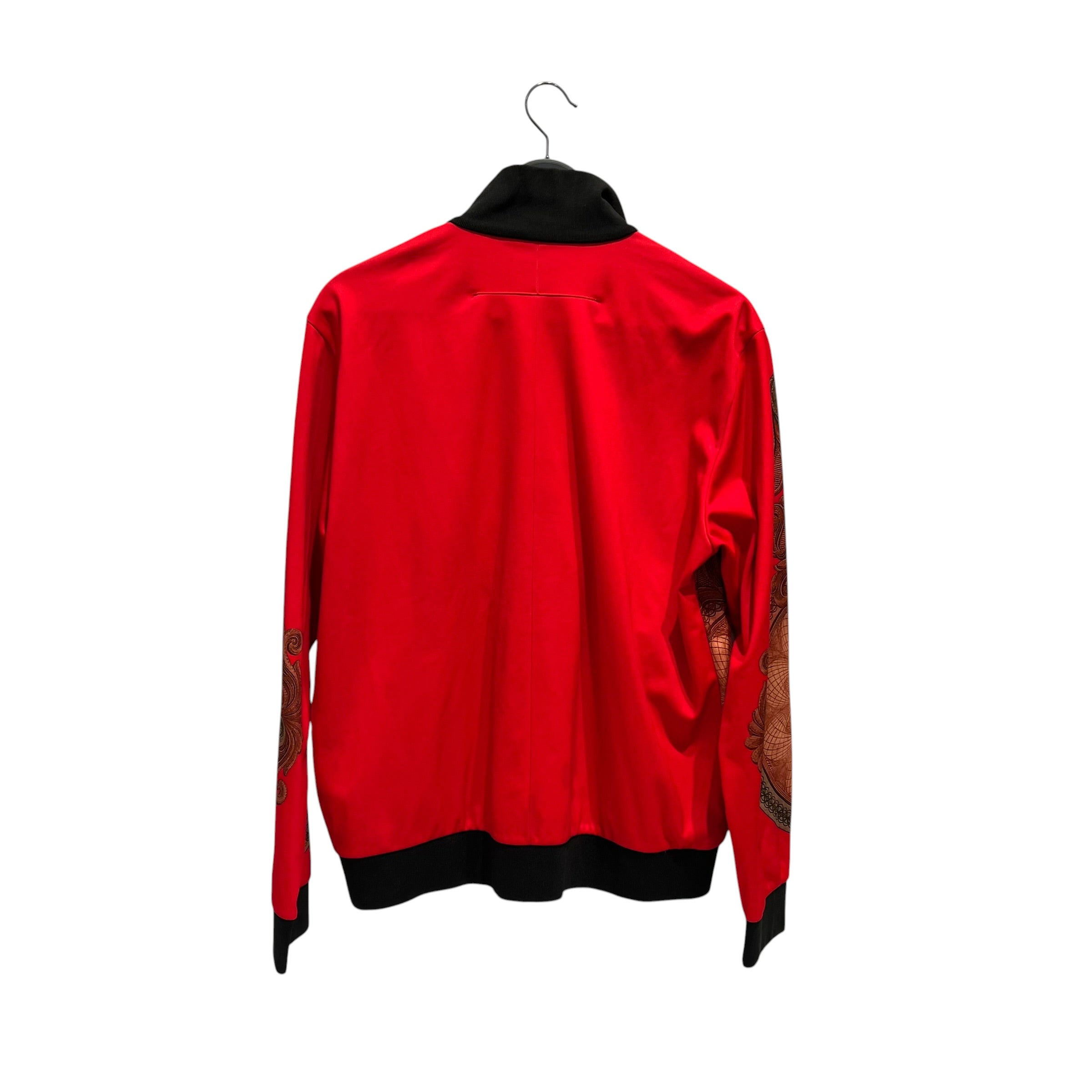 GIVENCHY/Baseball Jkt/XL/Polyester/RED/All Over Print/TISCI DOLAR BILL TRACK JACKT view 2