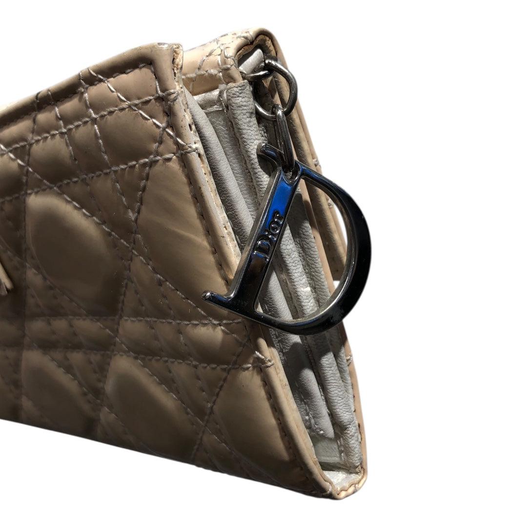 Christian Dior/Trifold Wallet/Plaid/CRM/ view 3