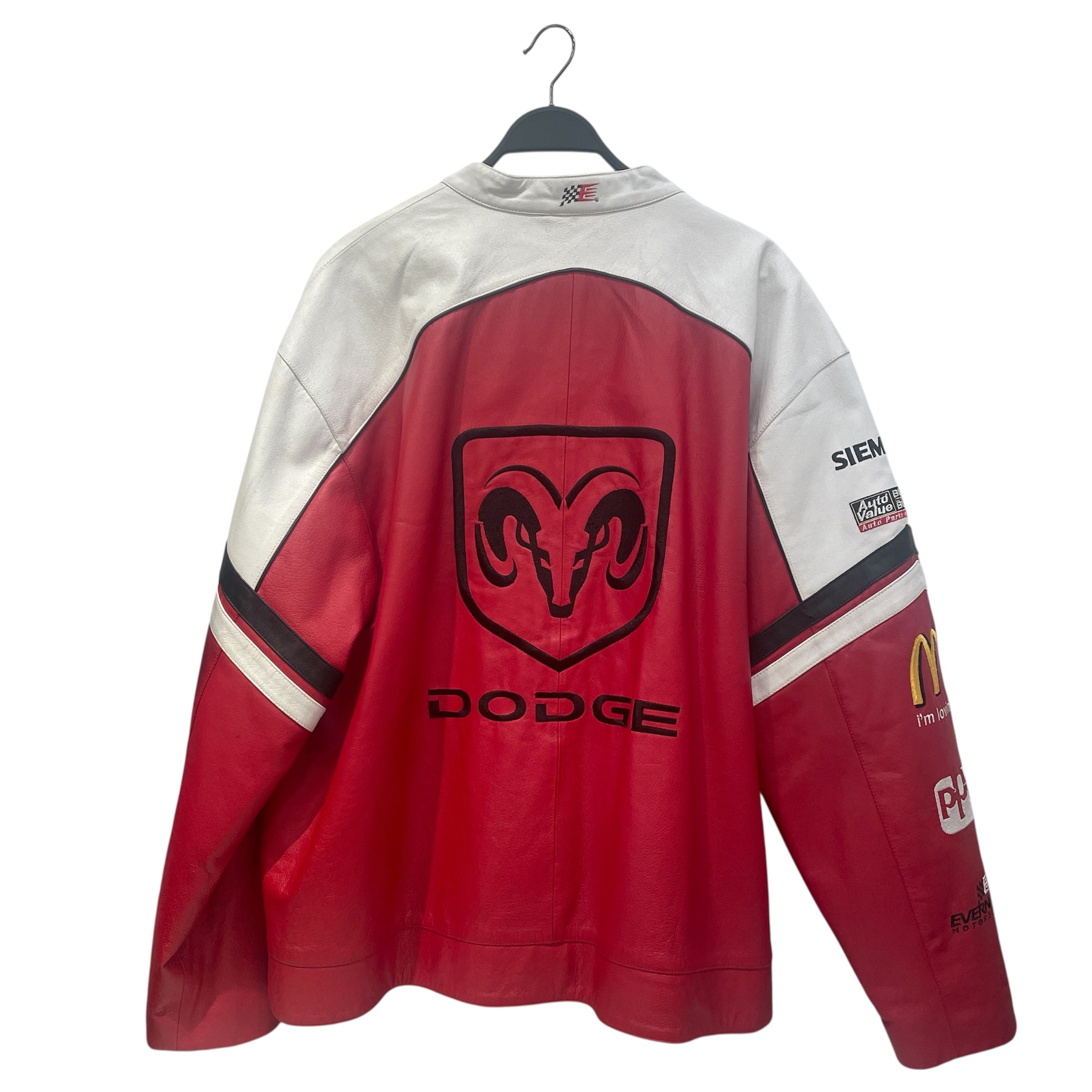 Wilsons Leather/NASCAR/Leather Jkt/XXL/Leather/RED/ view 2