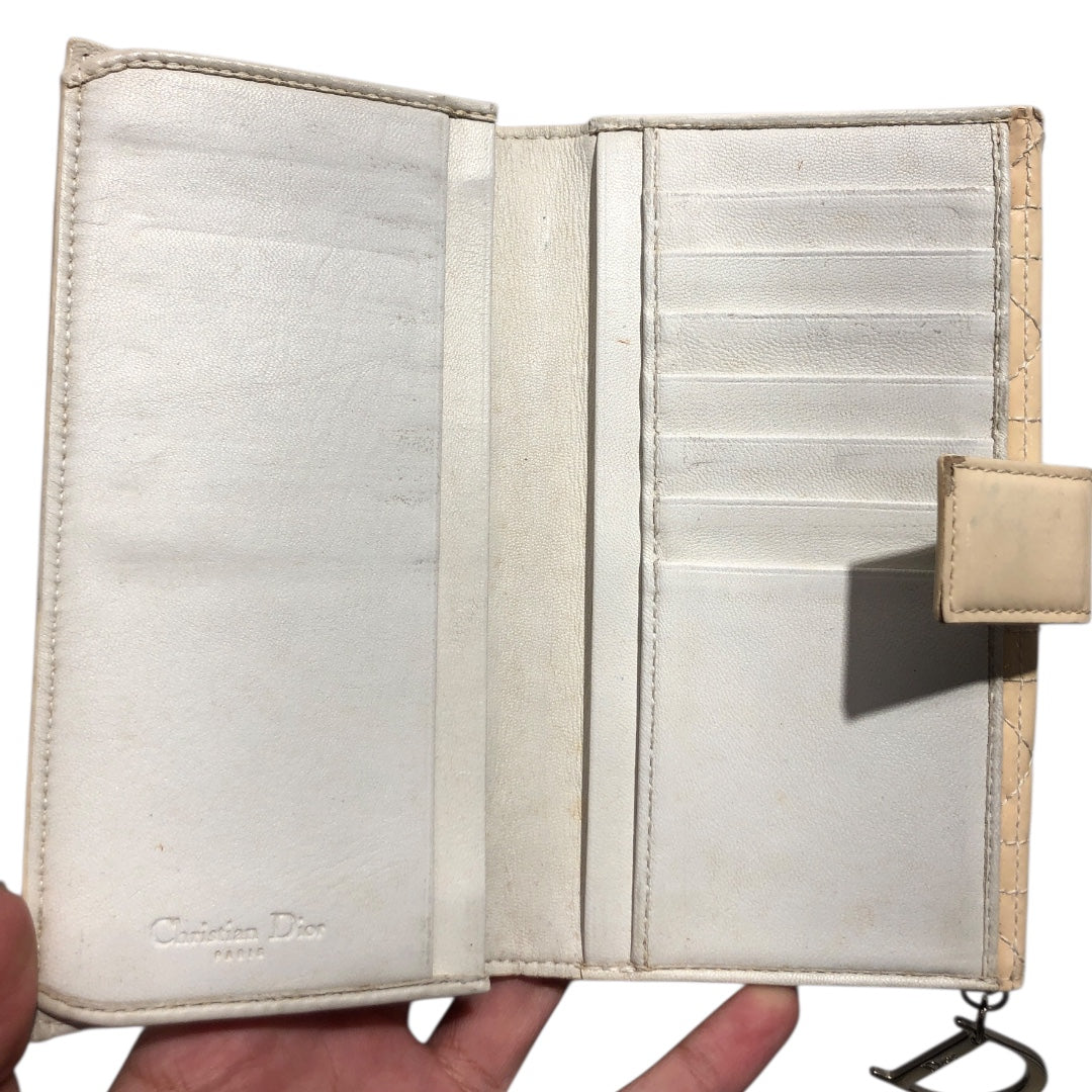 Christian Dior/Trifold Wallet/Plaid/CRM/ view 6