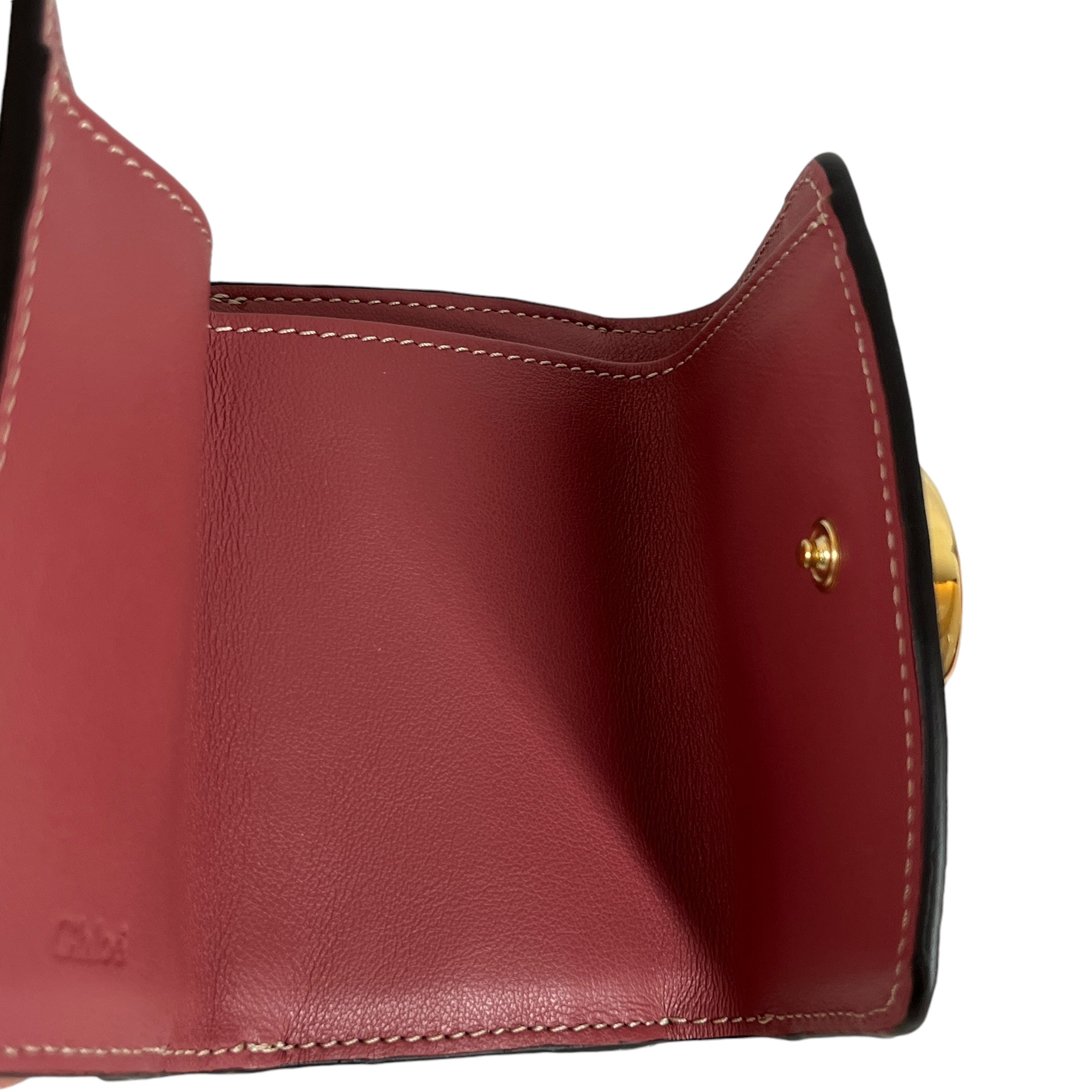 Chloe/Trifold Wallet/Multicolor/Leather/CHC21SP058E196S2/CHC21SP058E196S2 view 5