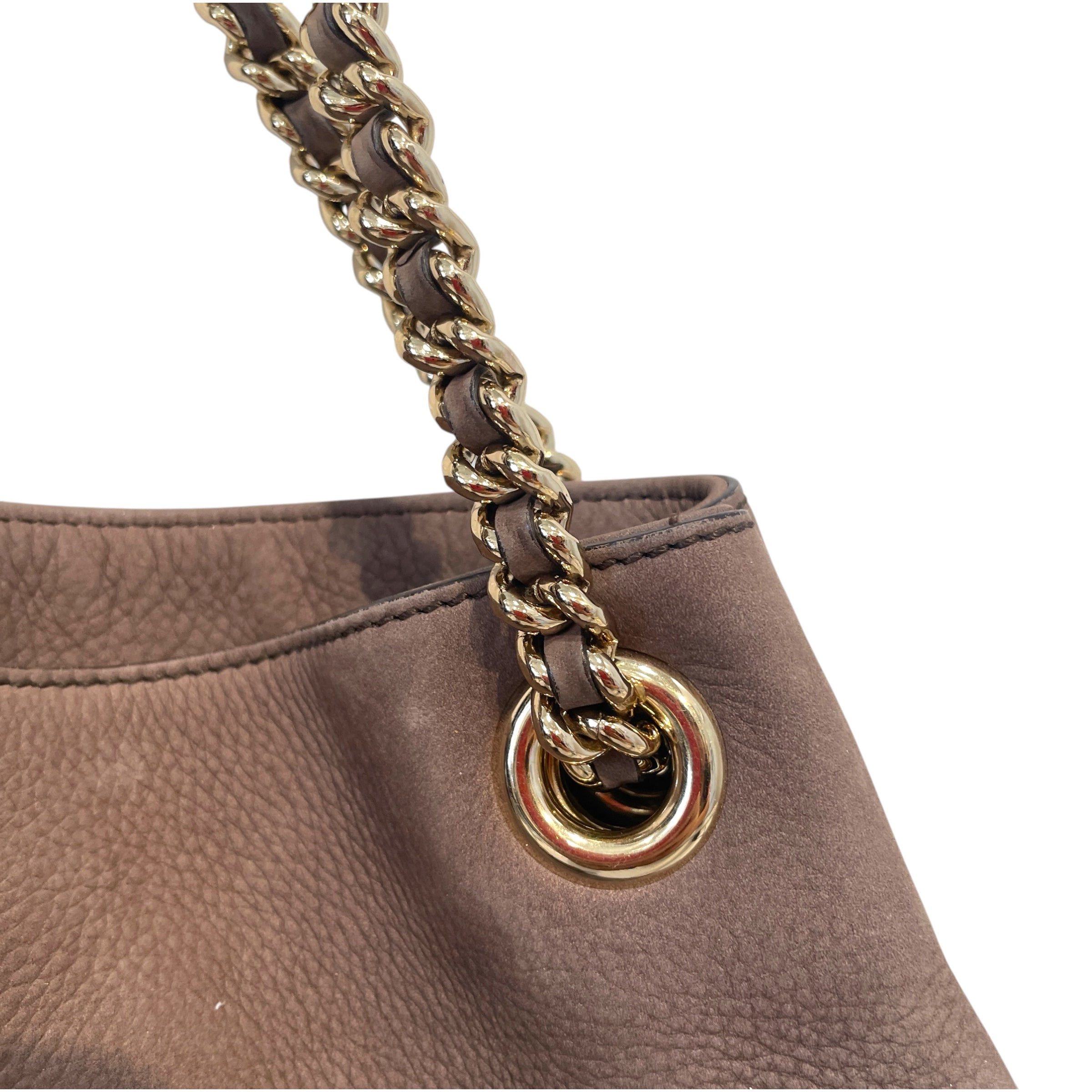 GUCCI/Tote Bag/Leather/PPL/Pebbled Calfskin Soho view 2