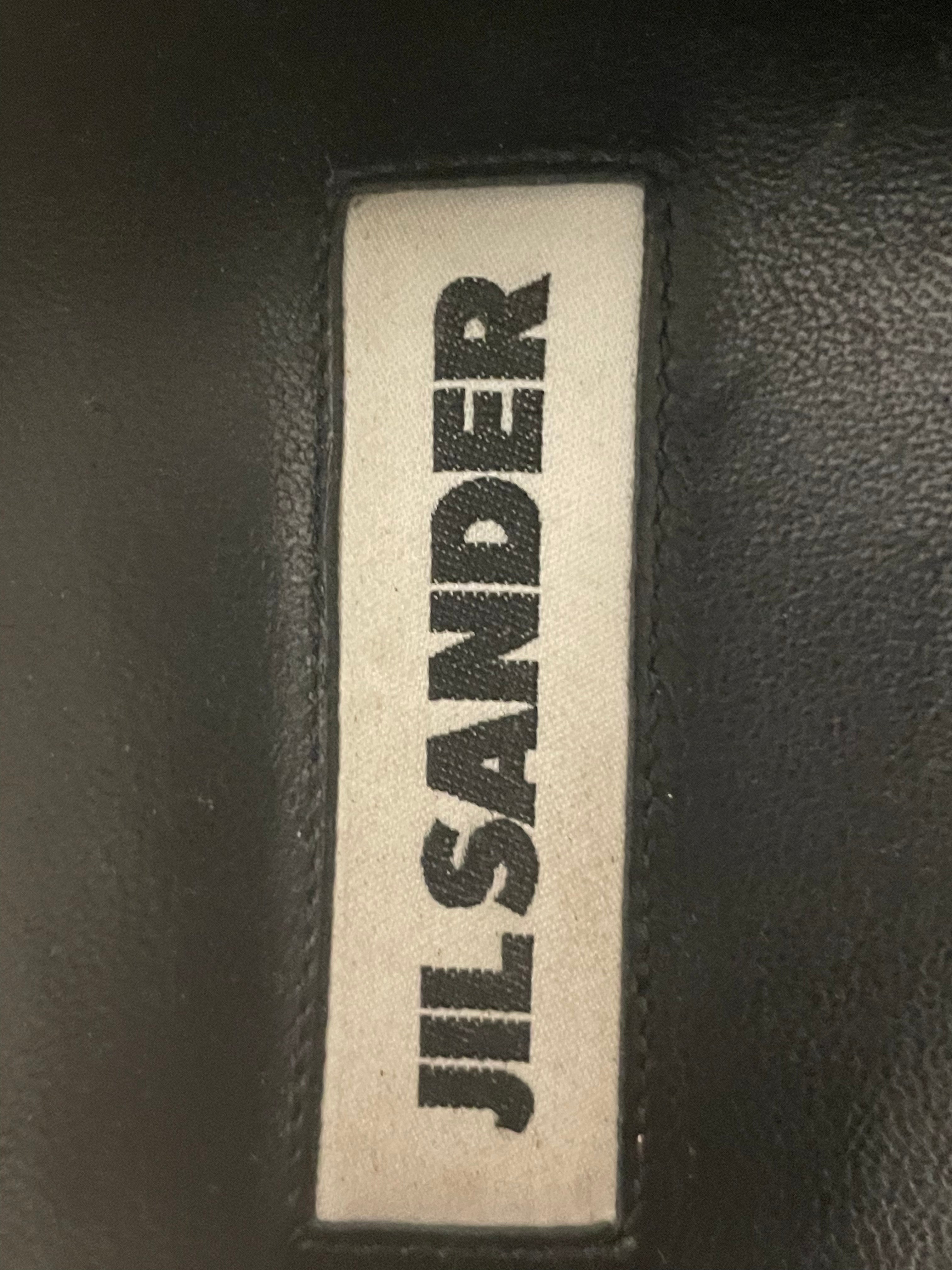 JIL SANDER/Sandals/EU 38/BLK/LEATHER DESIGNS view 3