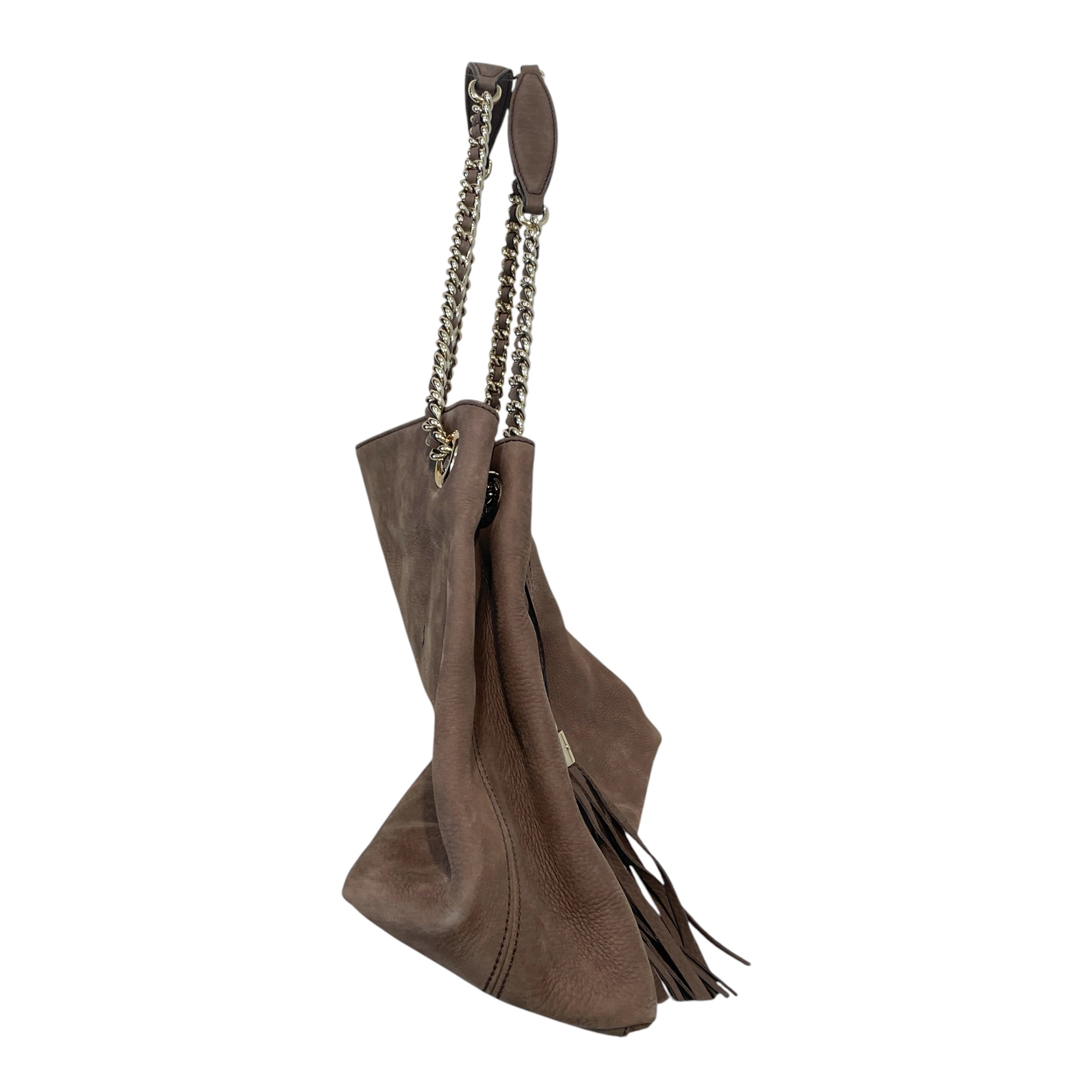 GUCCI/Tote Bag/Leather/PPL/Pebbled Calfskin Soho view 3