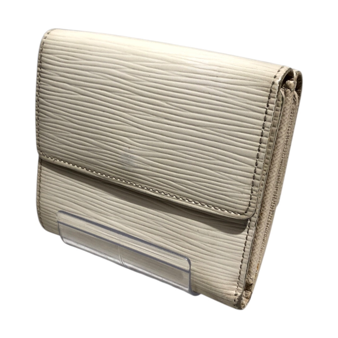 LOUIS VUITTON/Trifold Wallet/Leather/WHT/ view 1
