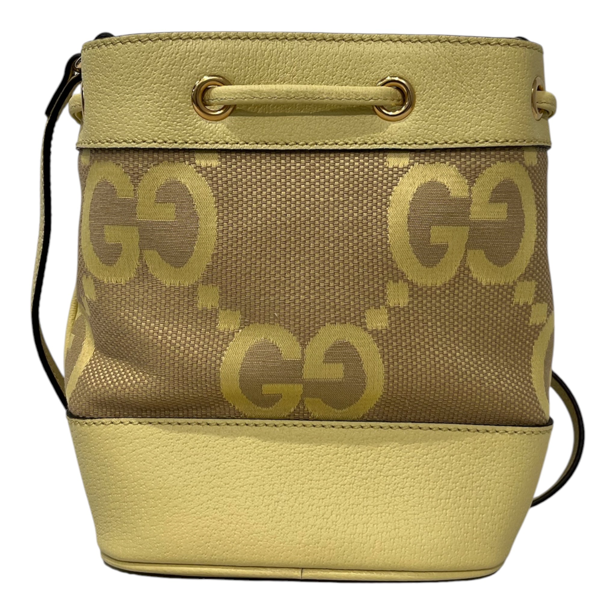 GUCCI/Cross Body Bag/All Over Print/Leather/YEL/550620 BIG GG ALLOVER CANVAS view 1