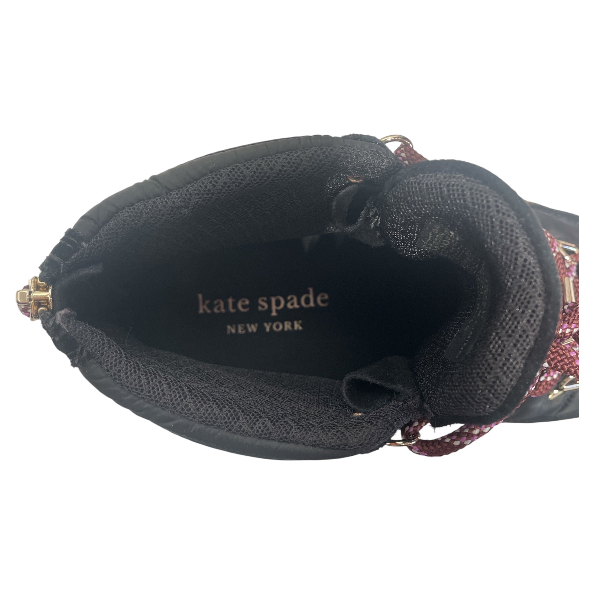 kate spade new york/Hi-Sneakers/US 9.5/Nylon/BLK/ view 3