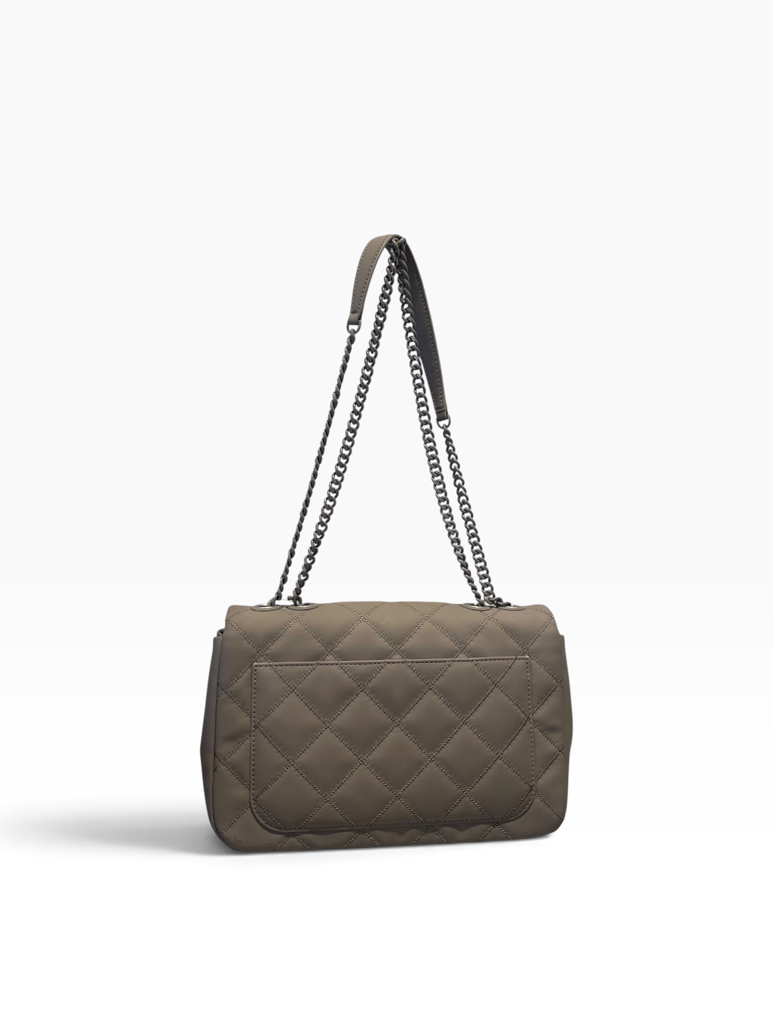 TORY BURCH/Cross Body Bag/Leather/GRY/Willa Matte Diamond Quilted view 2