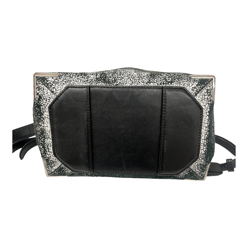 Alexander Wang/Backpack/M/Leather/WHT/PAINT CRACKING ALL OVER