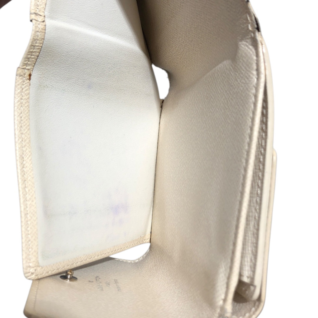 LOUIS VUITTON/Trifold Wallet/Leather/WHT/ view 7