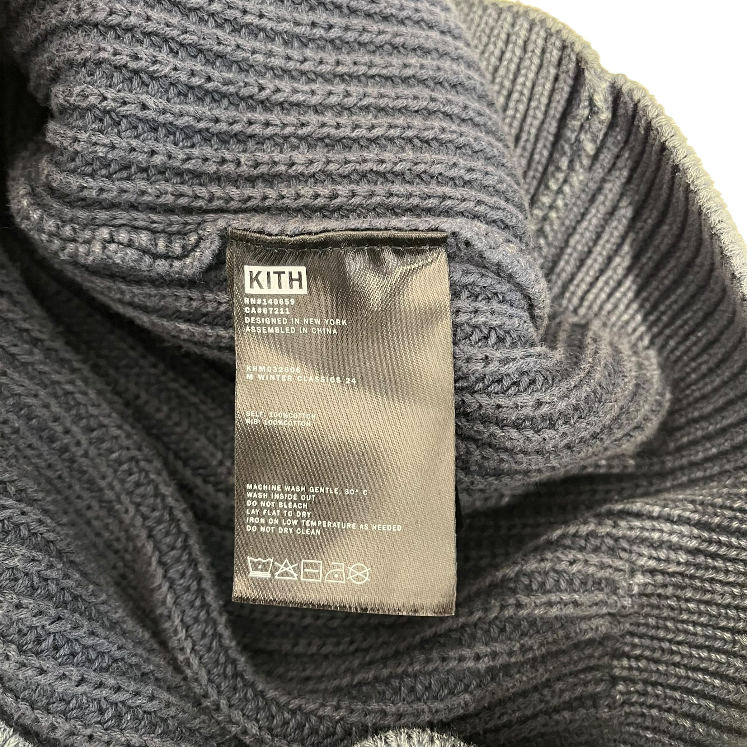 KITH/Sweater/XL/GRN/ZIP UP KNIT SWEATER view 4