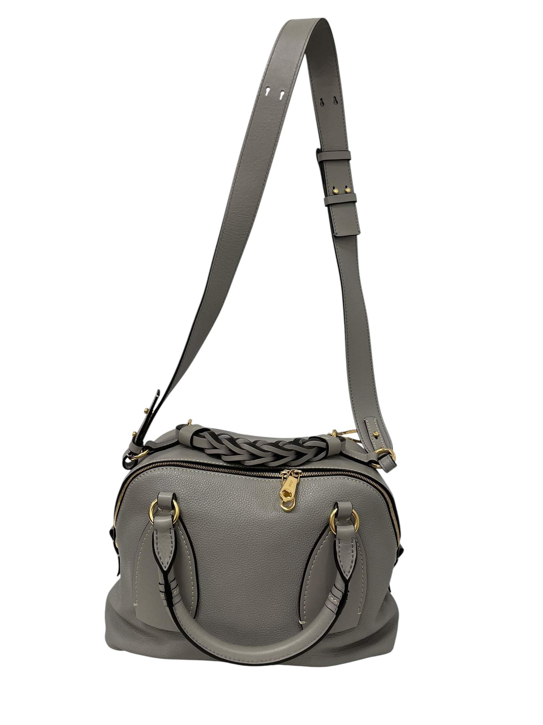 Chloe/Cross Body Bag/Leather/GRY/01 2170 653 SAC A MAIN view 2